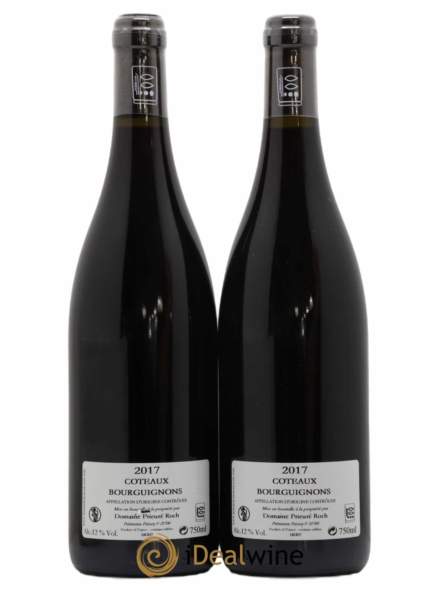 Coteaux Bourguignons Prieuré Roch 2017 - Lot de 2 bouteilles - 1