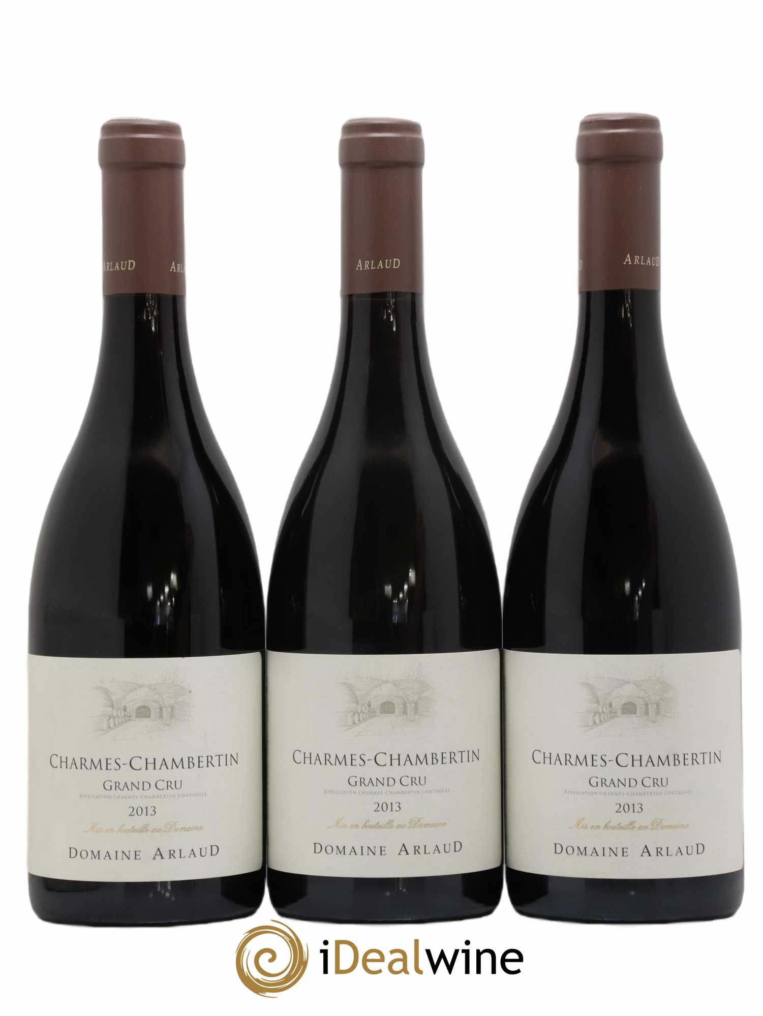 Charmes-Chambertin Grand Cru Arlaud 2013 - Lot de 3 bouteilles - 0