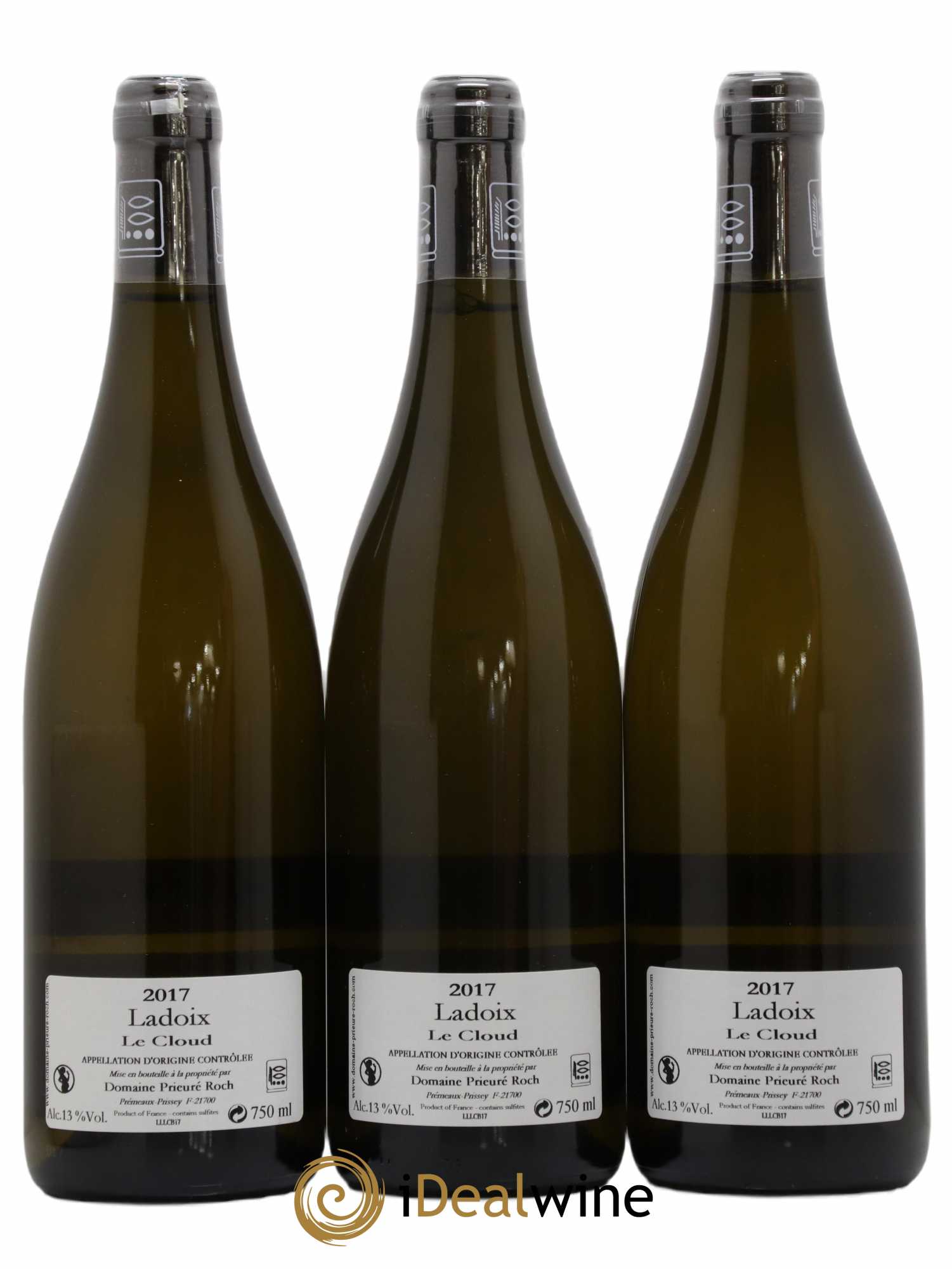 Ladoix Le Cloud Prieuré Roch 2017 - Lot de 3 bouteilles - 1