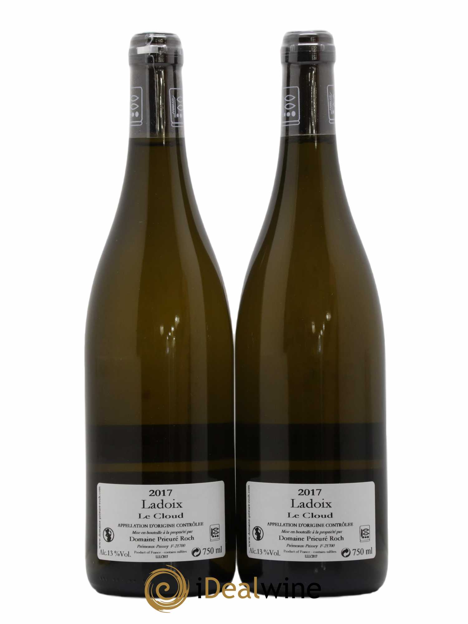 Ladoix Le Cloud Prieuré Roch 2017 - Posten von 2 Flaschen - 1