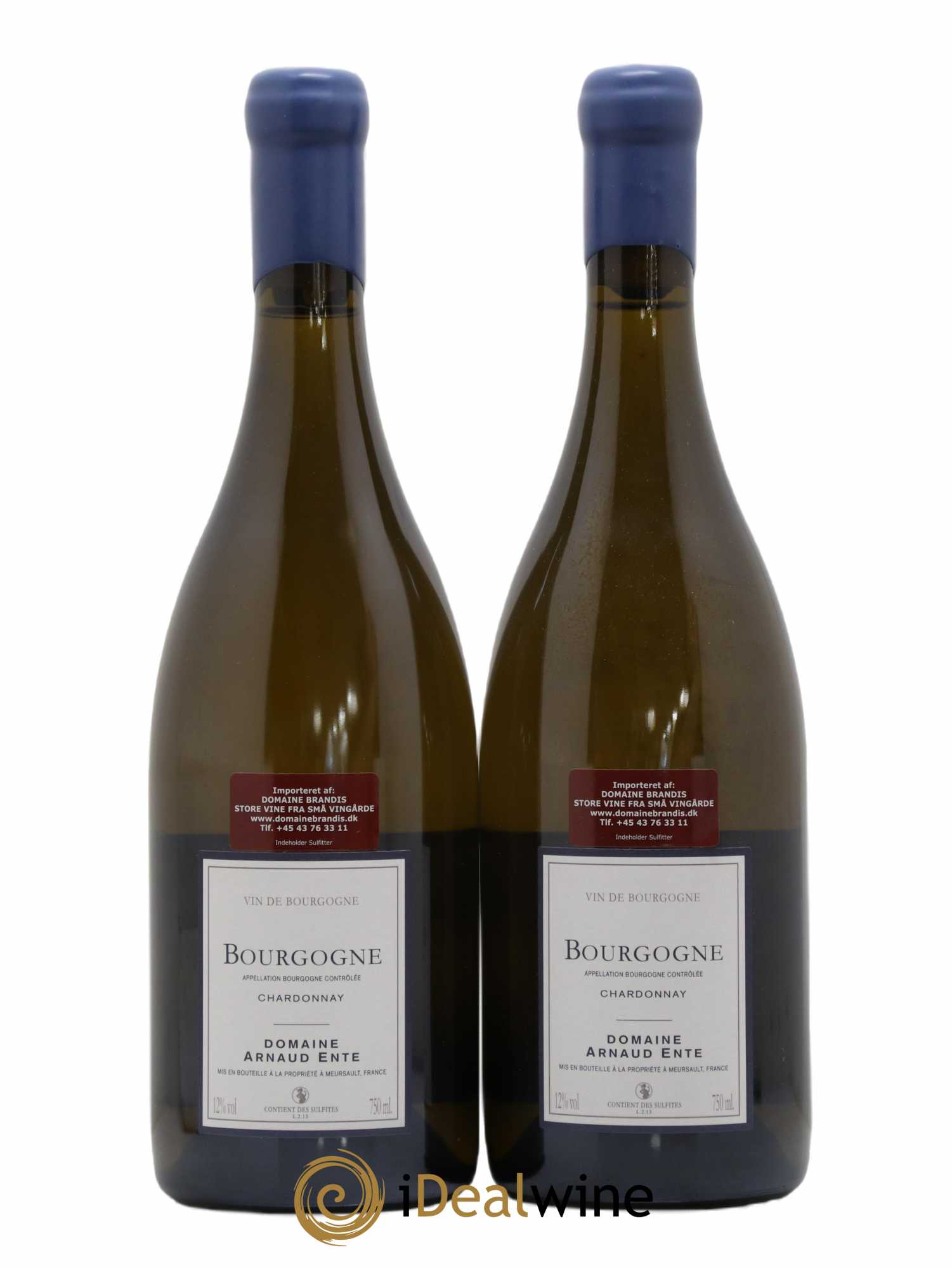 Bourgogne Chardonnay Arnaud Ente 2013 - Lot de 2 bouteilles - 1