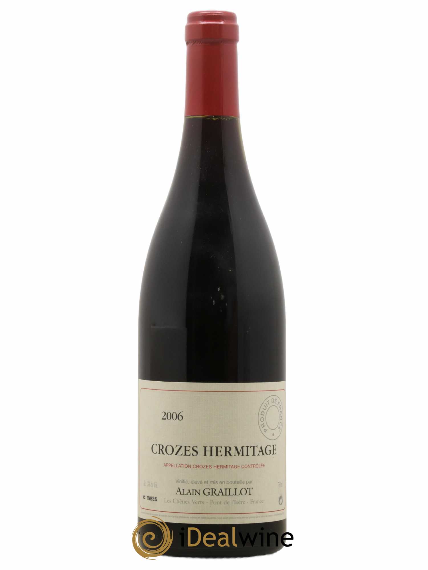 Crozes-Hermitage Domaine Graillot 2006 - Lot de 1 bouteille - 0