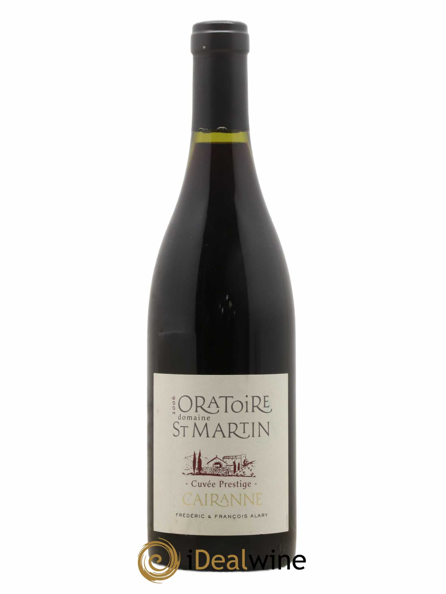 Côtes-du-Rhône-Villages Cairanne Oratoire Saint-Martin Cuvée Prestige Frédéric et François Alary 2006 - Lot de 1 bouteille - 0