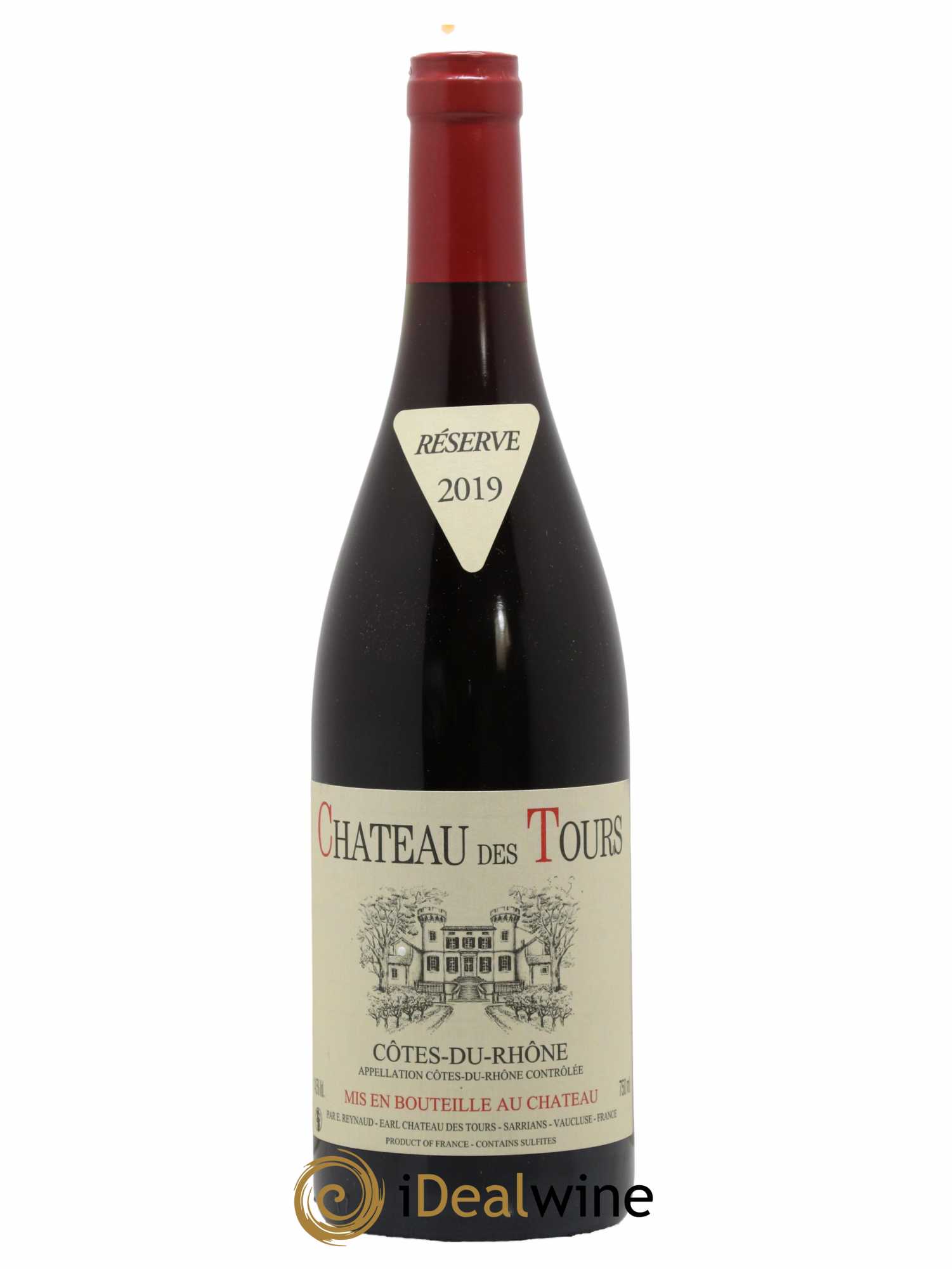 Côtes-du-Rhône Château des Tours Emmanuel Reynaud 2019 - Lot de 1 bouteille - 0
