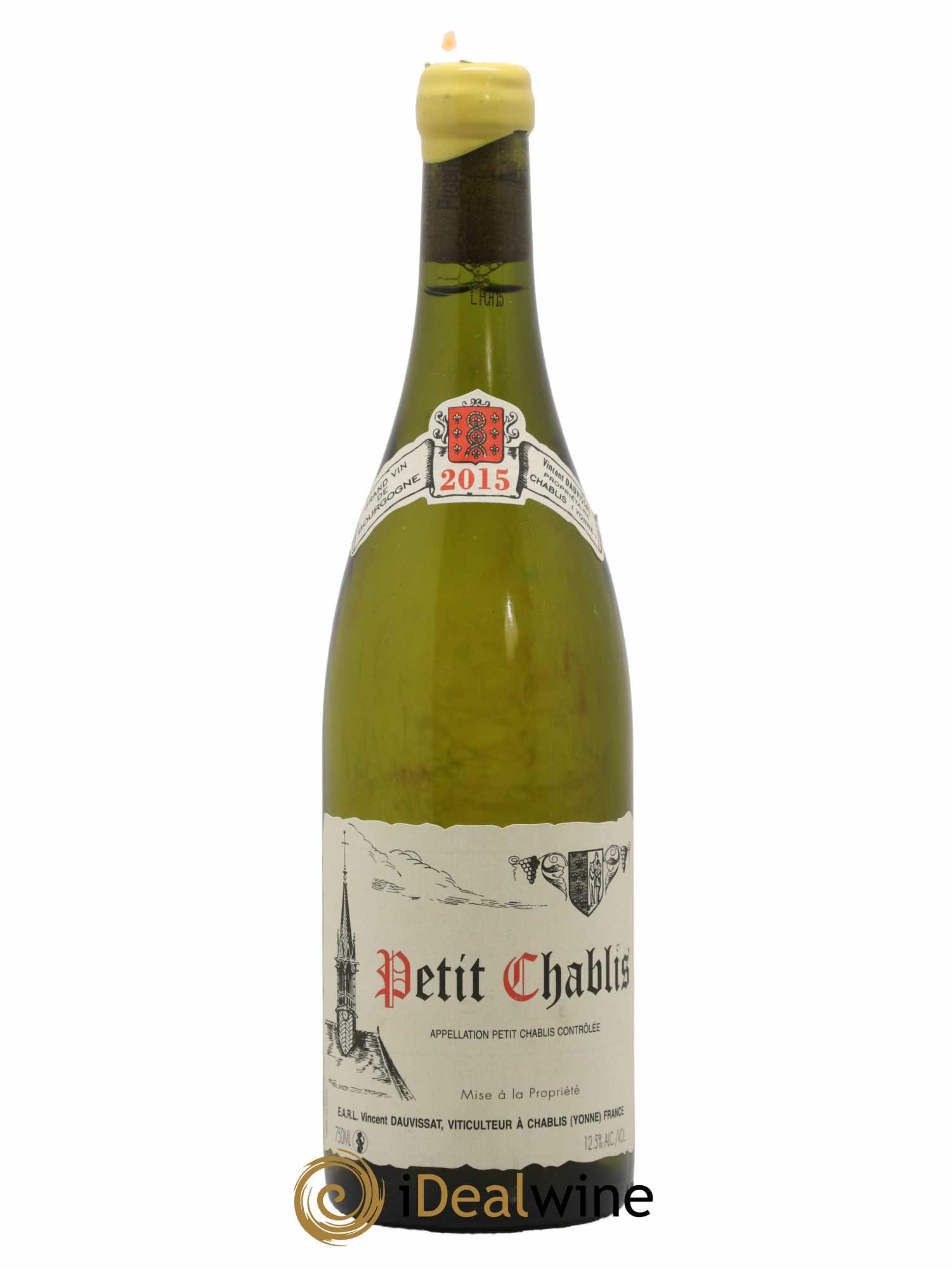Petit Chablis Vincent Dauvissat (Domaine) 2015 - Lot de 1 bouteille - 0