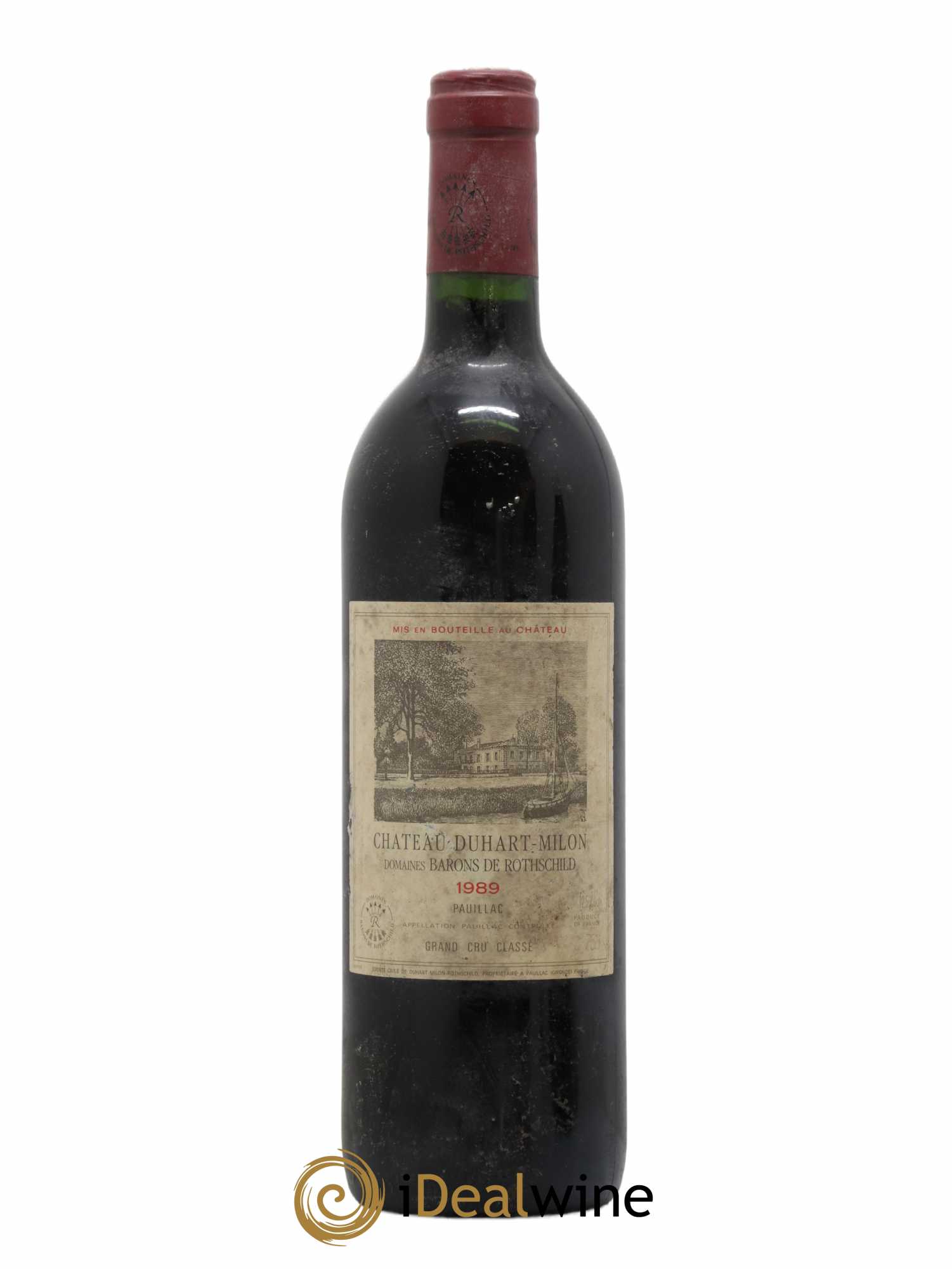 Château Duhart-Milon 4ème Grand Cru Classé 1989 - Lot de 1 bouteille - 0