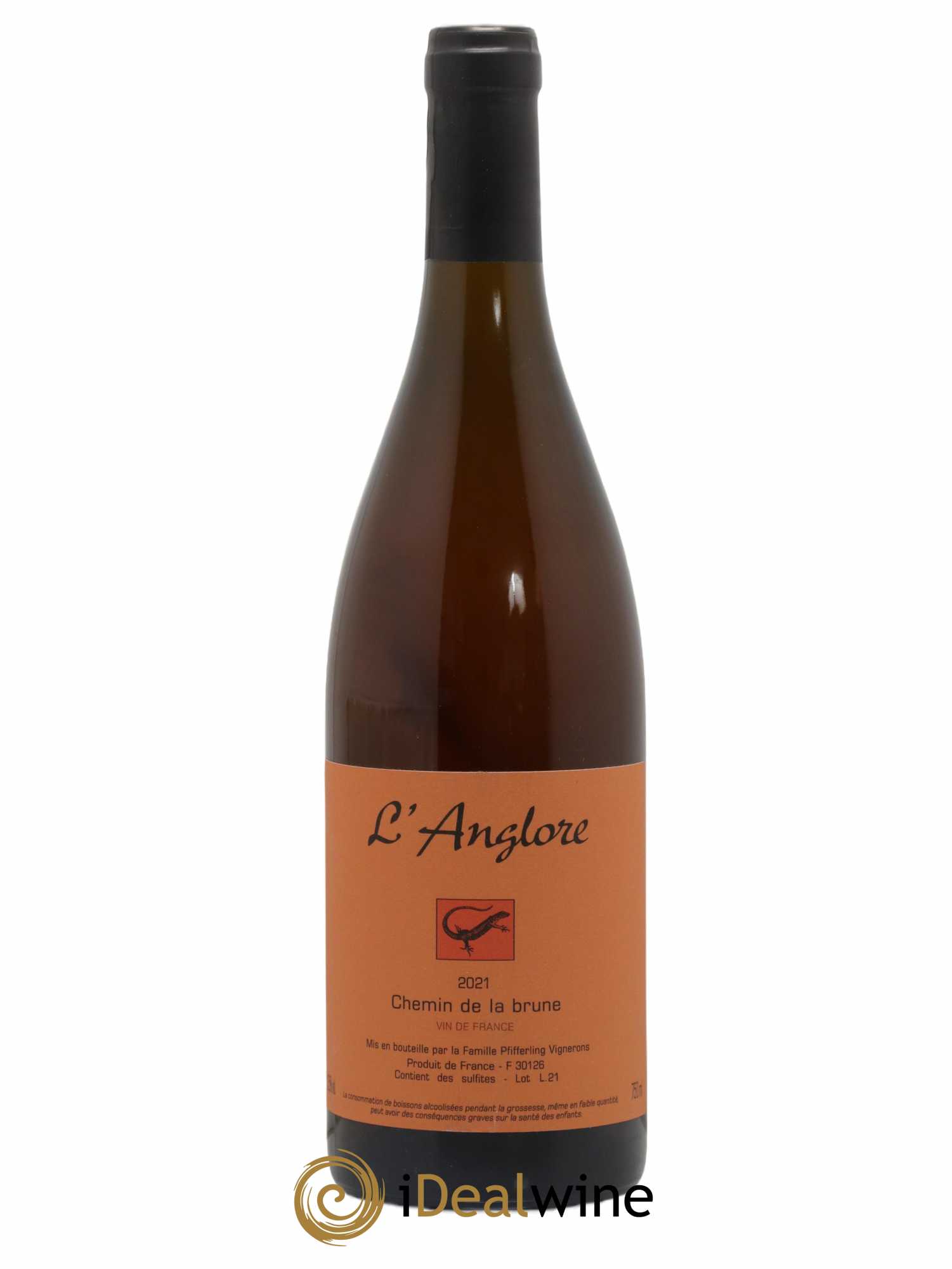 Vin de France Chemin de la brune L'Anglore 2021 - Lot de 1 bouteille - 0