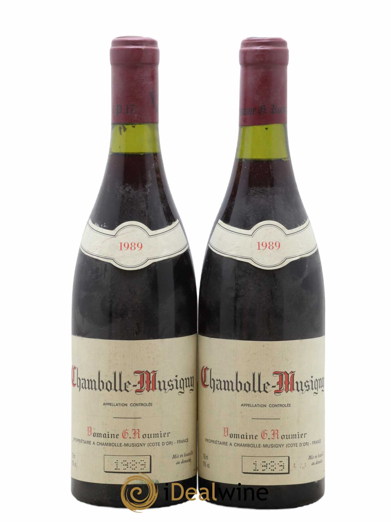 Chambolle-Musigny Georges Roumier (Domaine) 1989 - Lot de 2 bouteilles - 0
