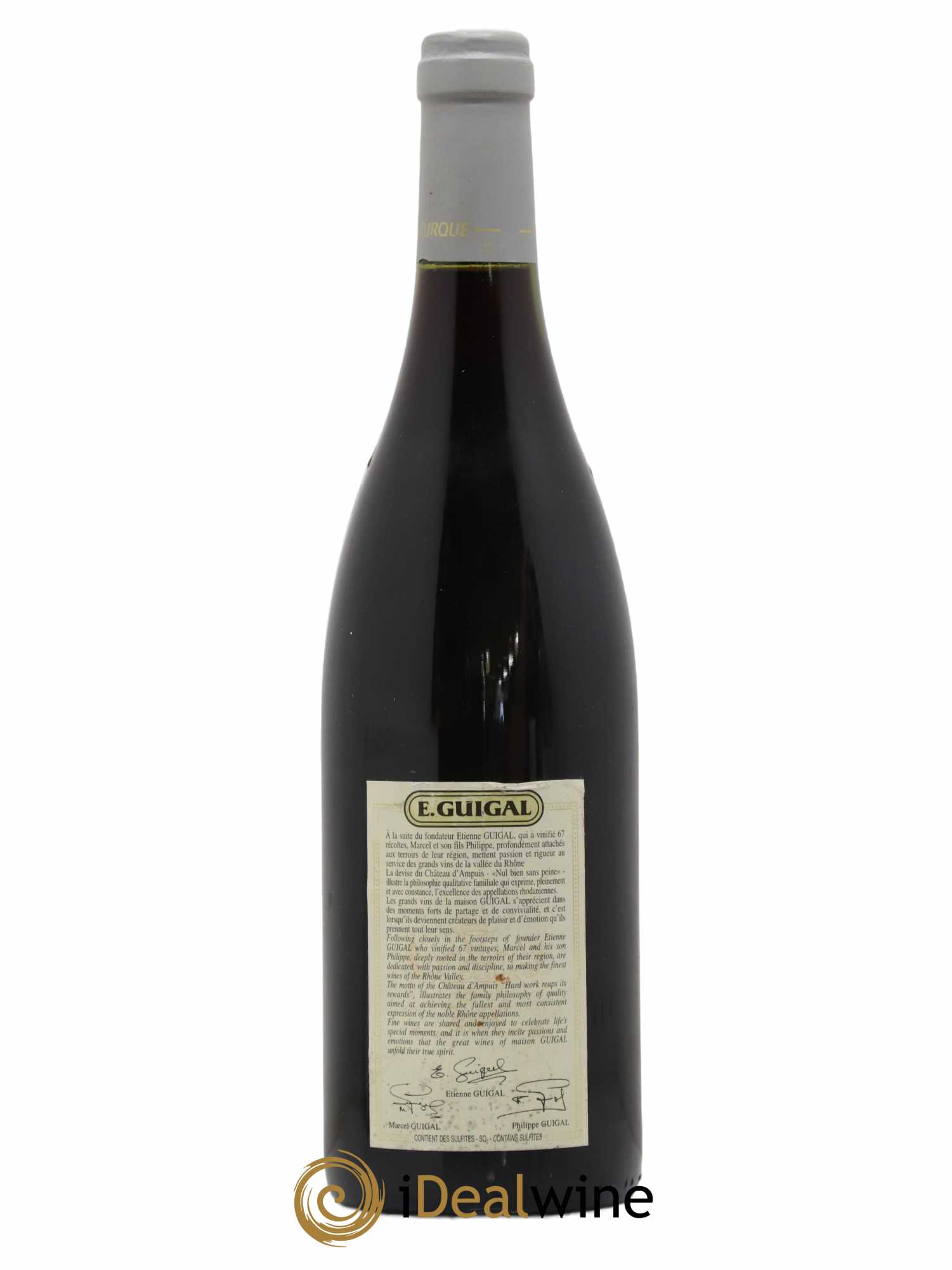 Côte-Rôtie La Turque Guigal 2002 - Lot de 1 bouteille - 1