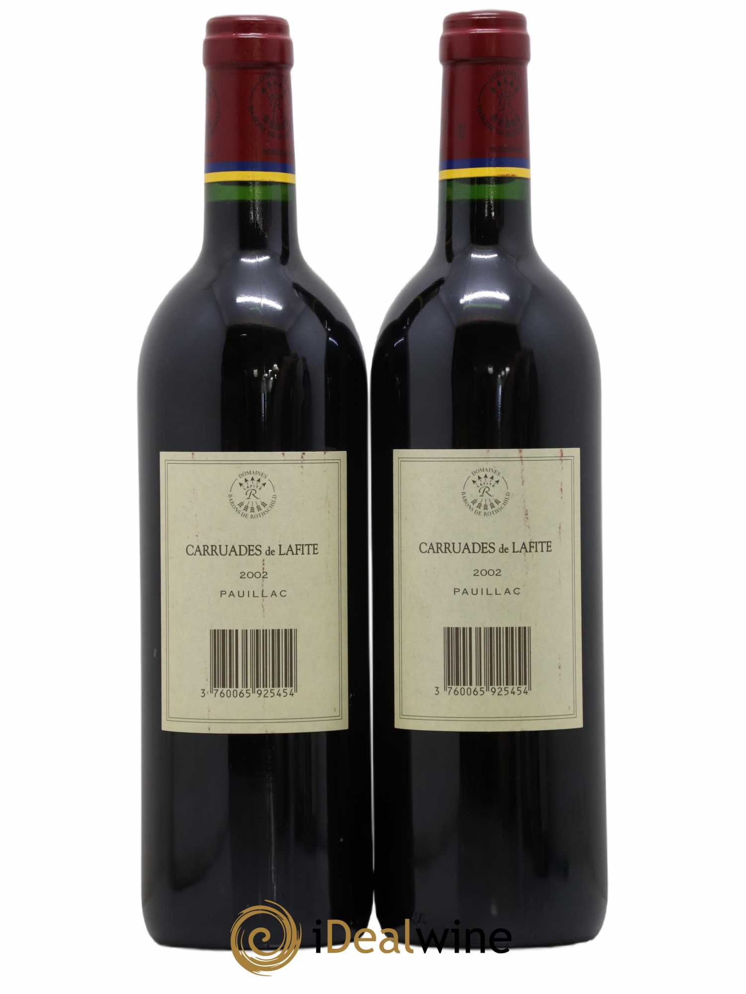 Carruades de Lafite Rothschild Second Vin 2002 - Lotto di 2 bottiglie - 1