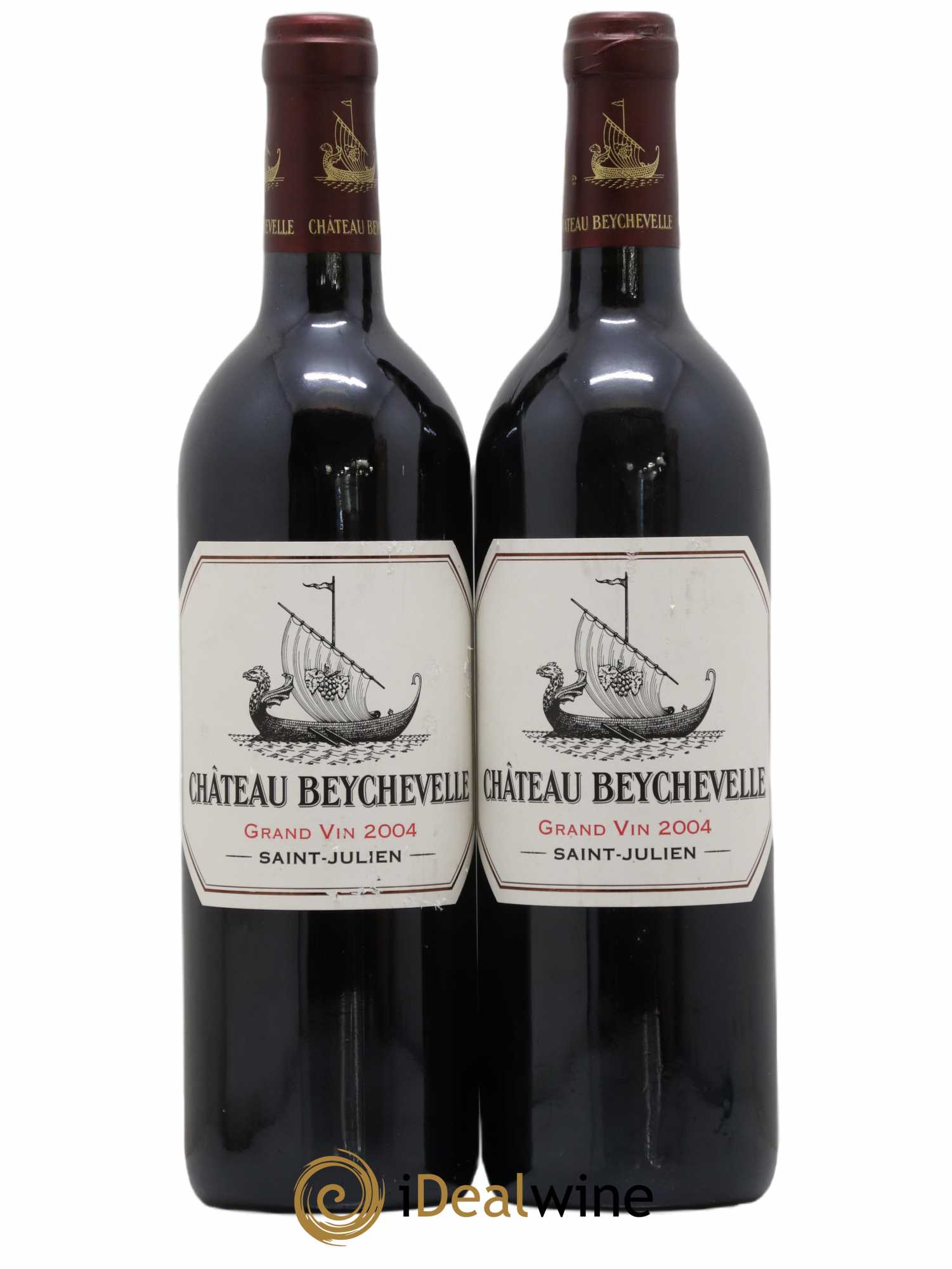 Château Beychevelle 4ème Grand Cru Classé 2004 - Lot de 2 bouteilles - 0