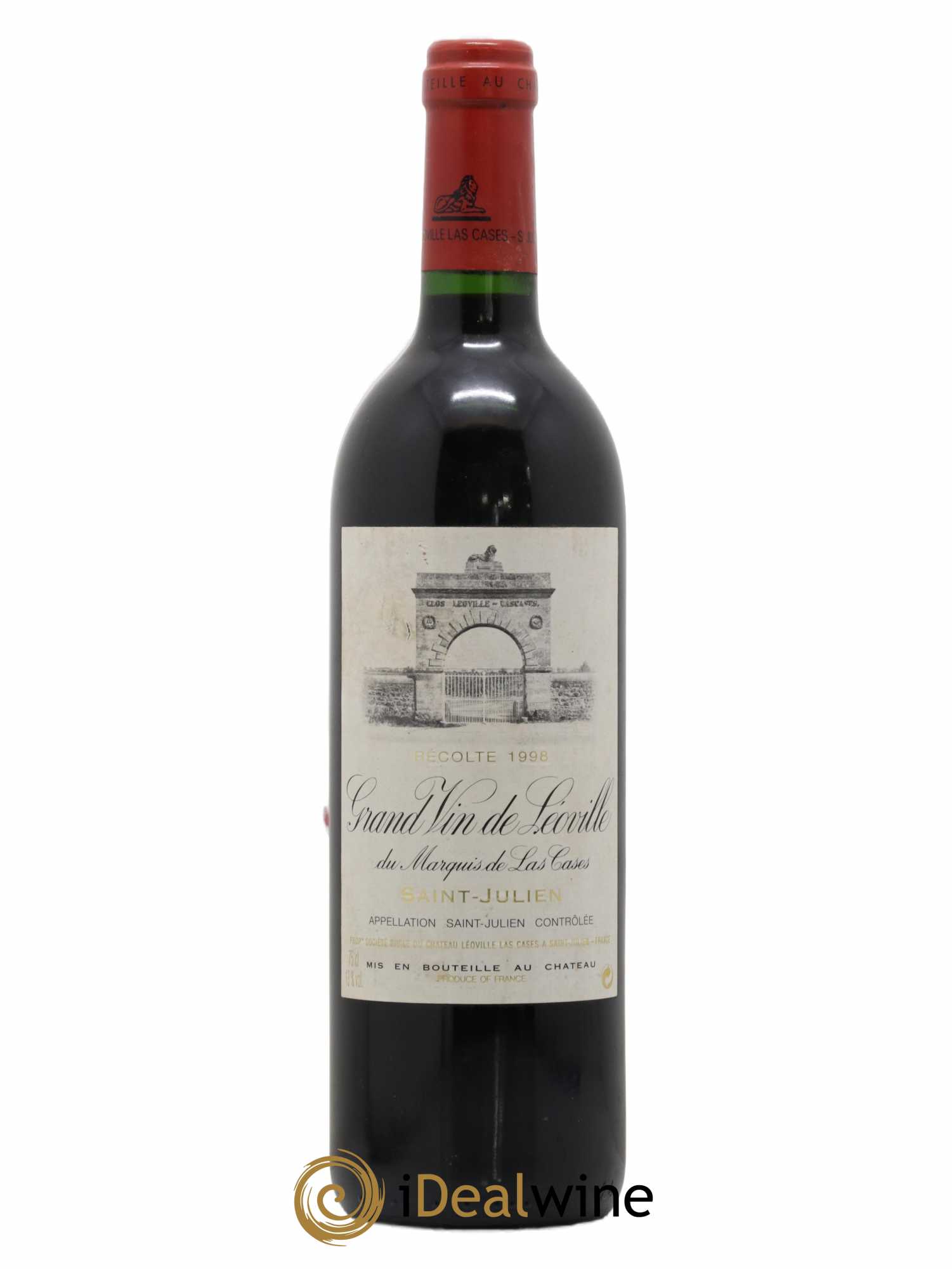 Château Léoville Las Cases 2ème Grand Cru Classé 1998 - Lot de 1 bouteille - 0