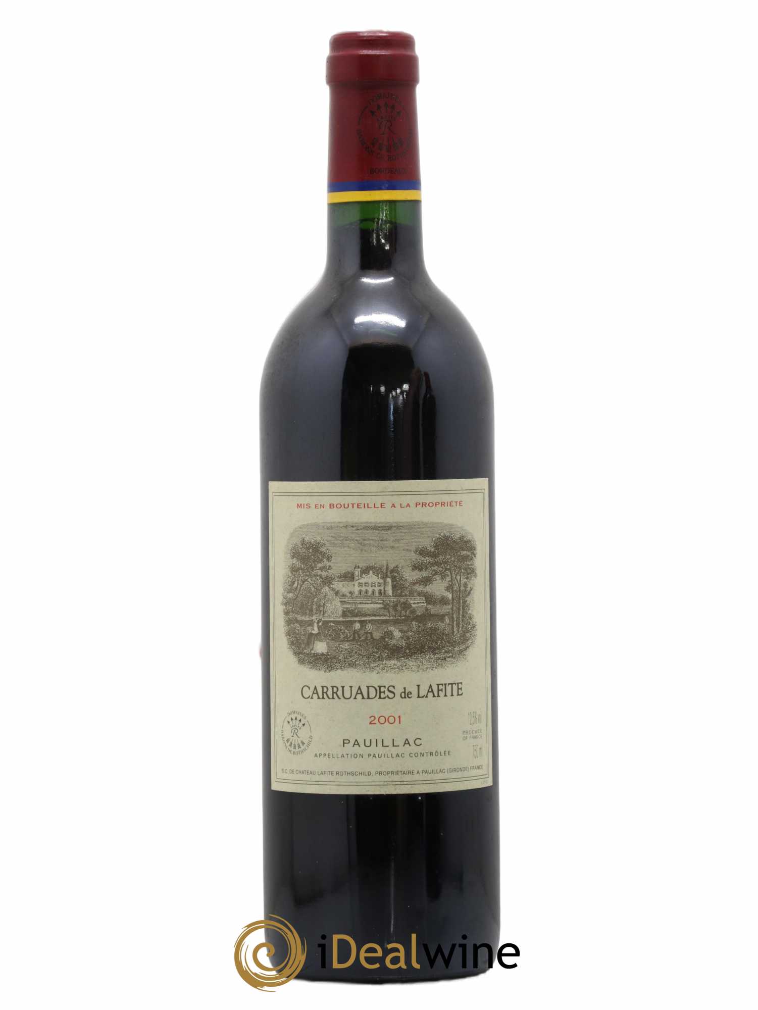Carruades de Lafite Rothschild Second Vin 2001 - Lot de 1 bouteille - 0