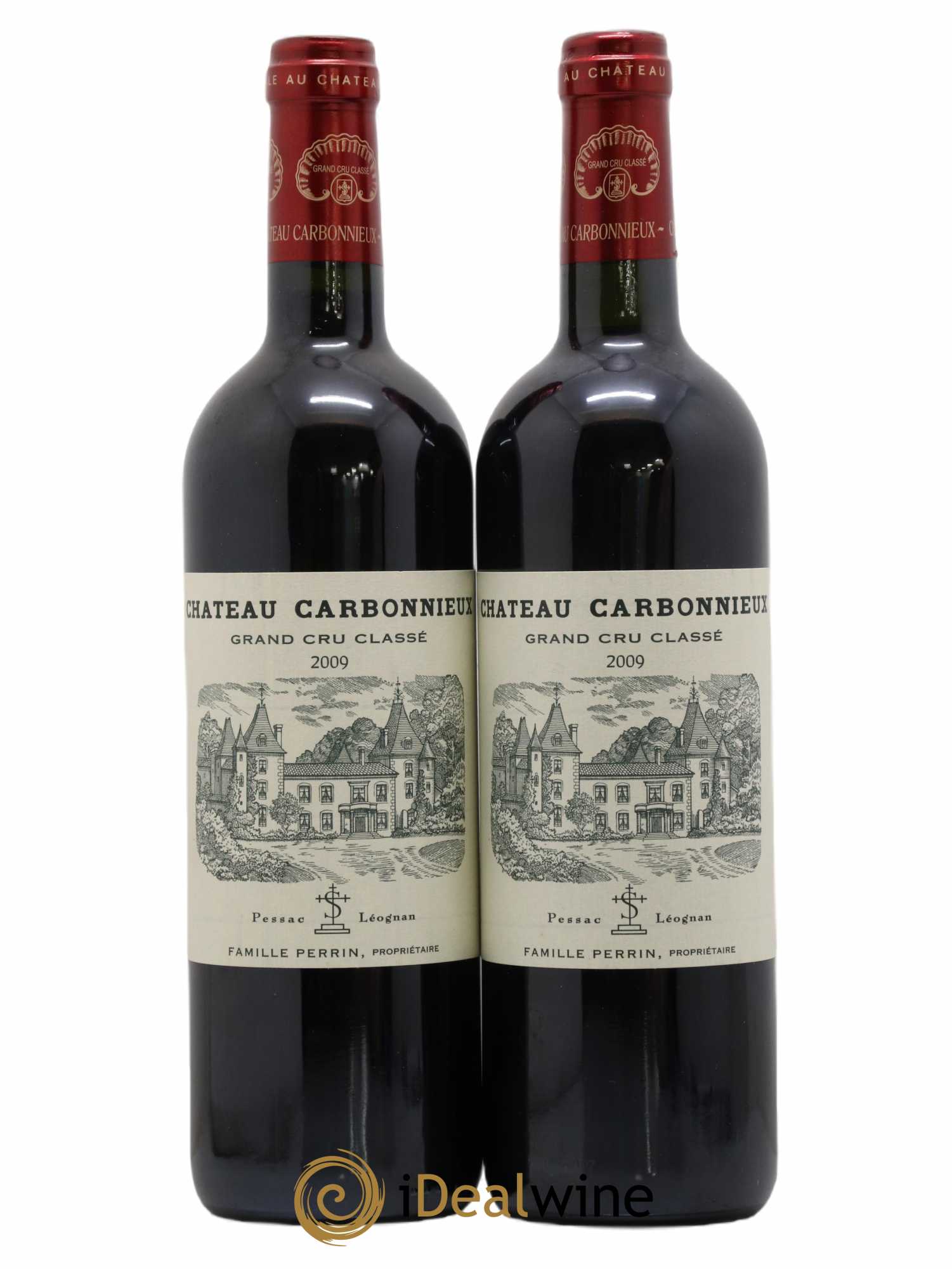 Château Carbonnieux Cru Classé de Graves 2009 - Lot de 2 bouteilles - 0