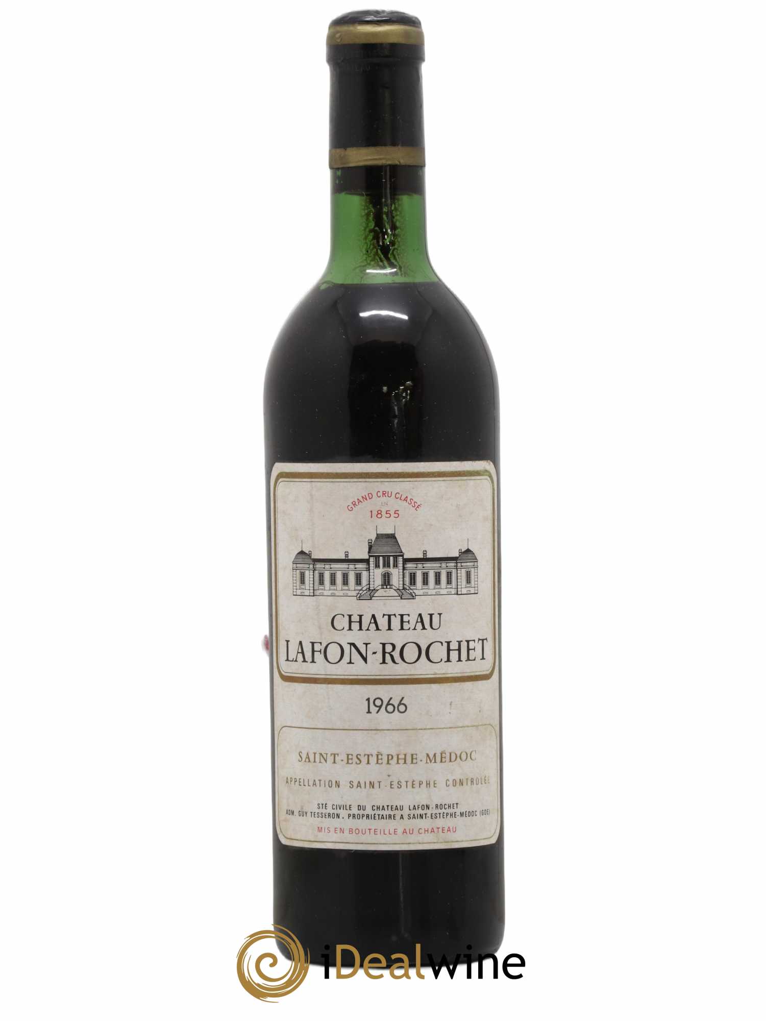 Château Lafon Rochet 4ème Grand Cru Classé 1966 - Lot de 1 bouteille - 0