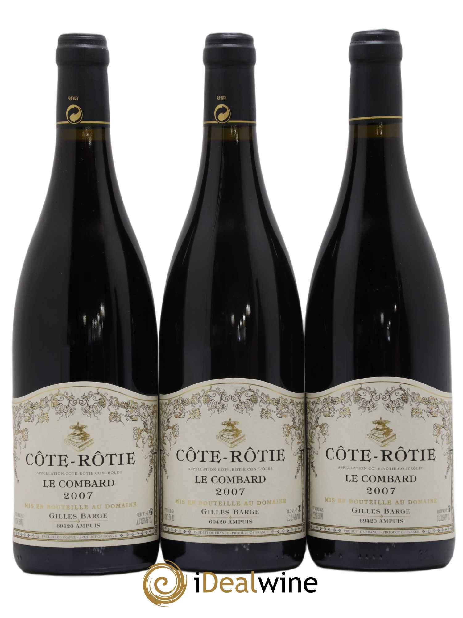 Côte-Rôtie 2007 - Posten von 3 Flaschen - 0
