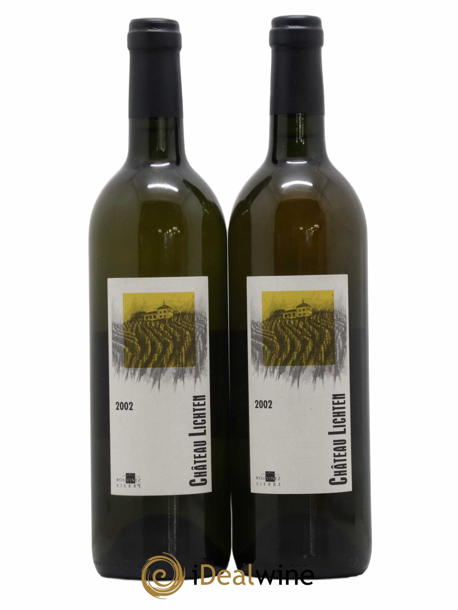 Valais Rouvinez Sierre Château Lichten 2002 - Lot de 2 bouteilles - 0