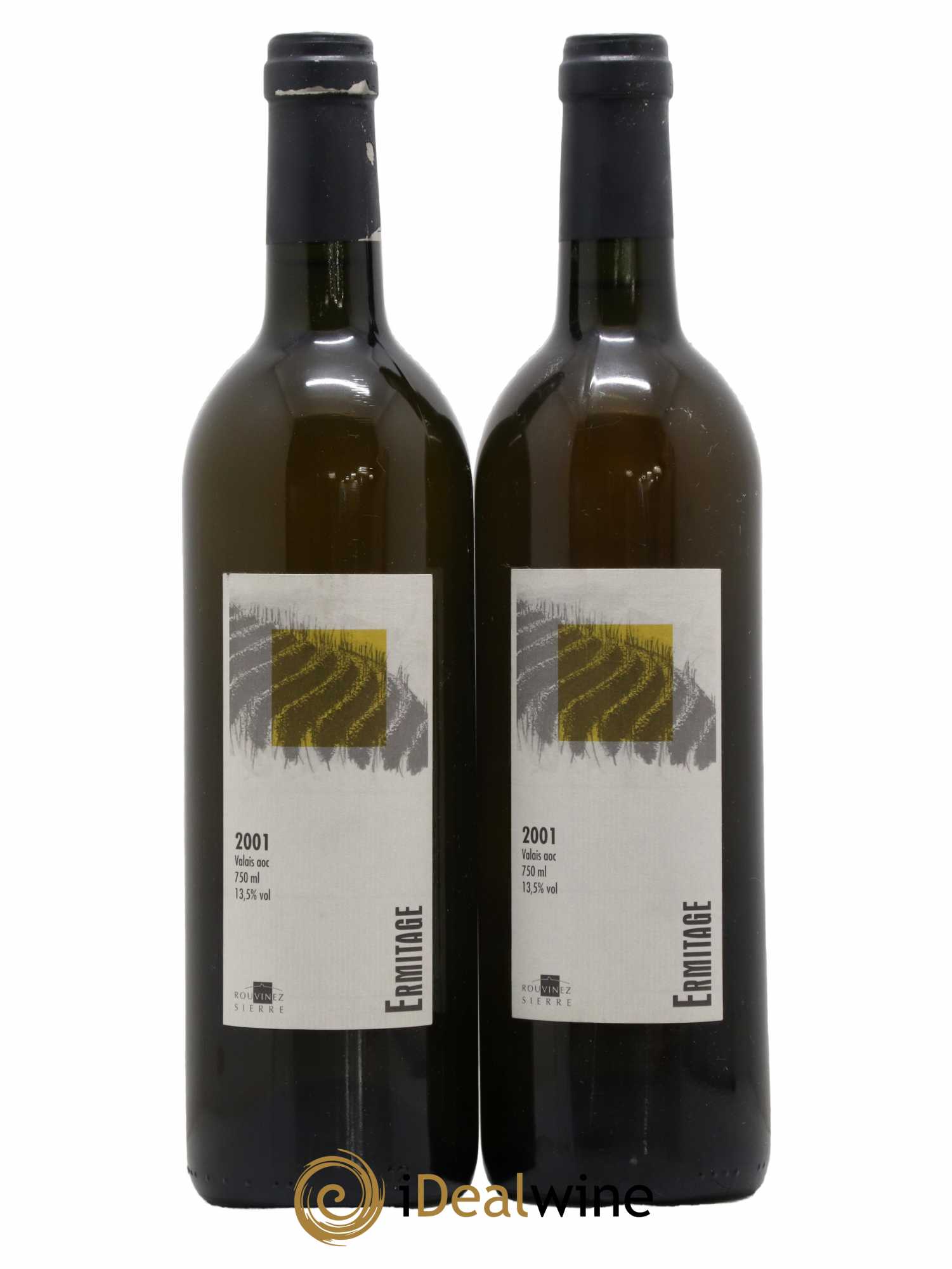 Valais Ermitage Rouvinez Sierre 2001 - Posten von 2 Flaschen - 0