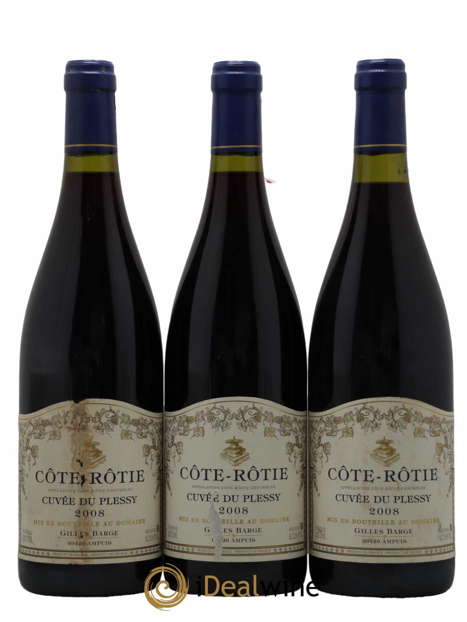 Côte-Rôtie 2008 - Posten von 3 Flaschen - 0