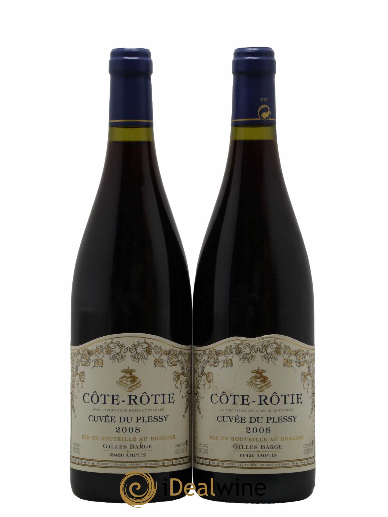Côte-Rôtie 2008 - Posten von 2 Flaschen - 0