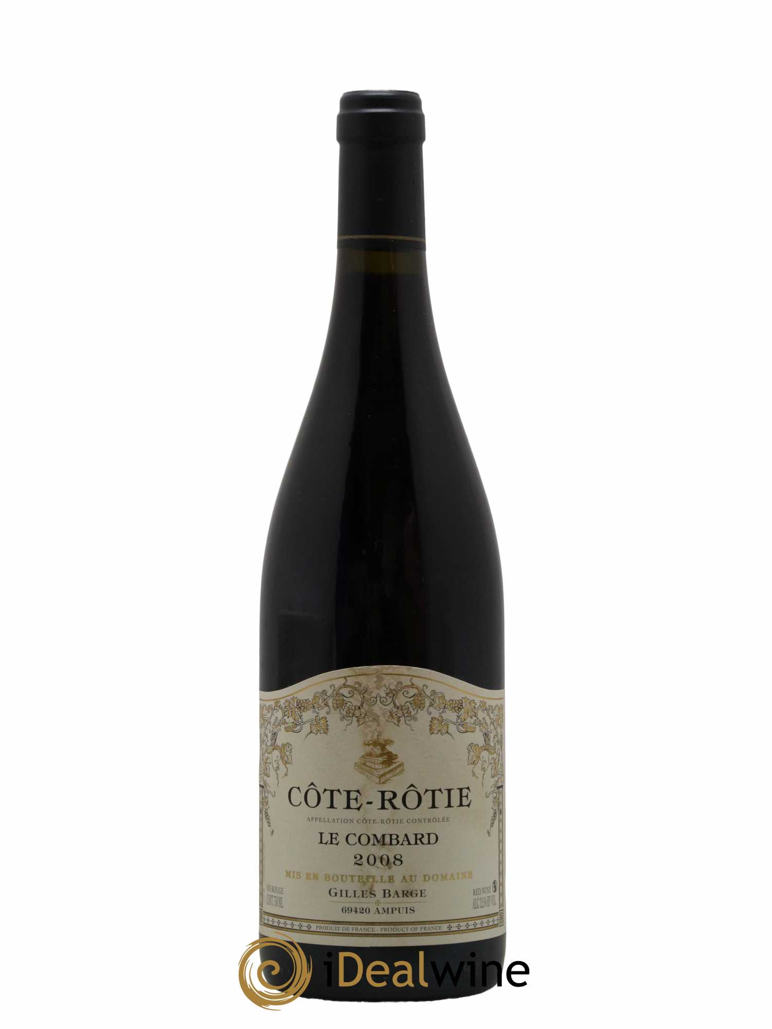 Côte-Rôtie Le Combard Barge (Domaine) 2008 - Lot de 1 bouteille - 0