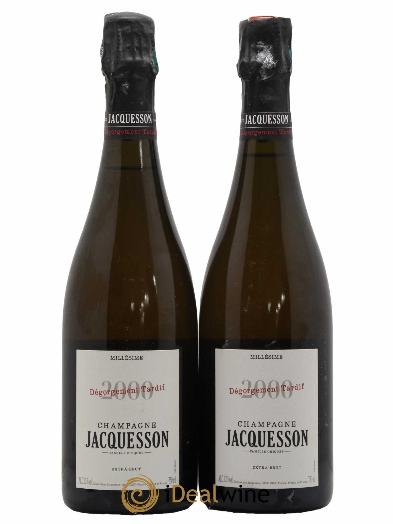 Dégorgement Tardif Jacquesson 2000 - Lot de 2 bouteilles - 0