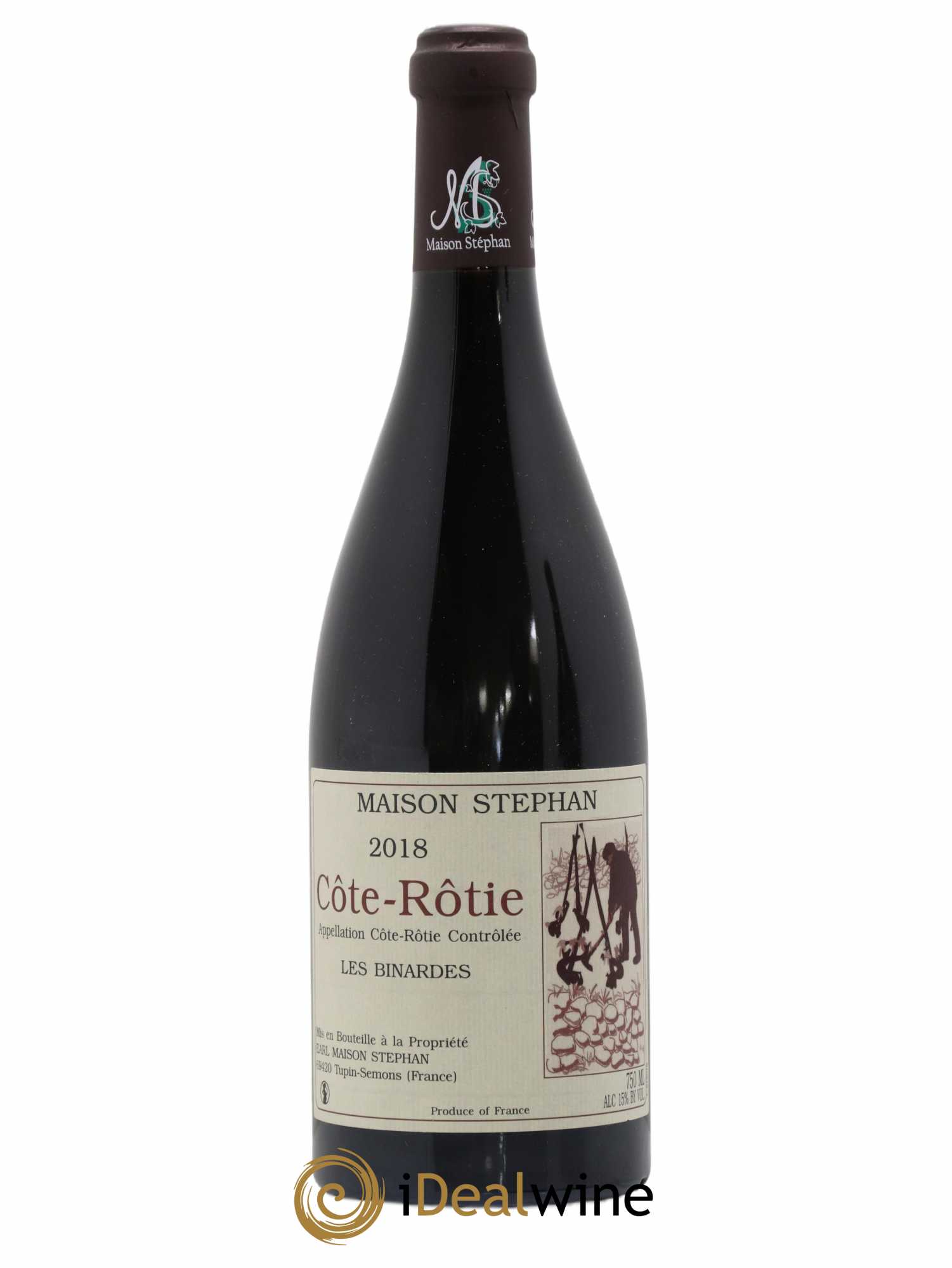 Côte-Rôtie Les Binardes Jean-Michel Stephan (sans prix de réserve) 2018 - Lot de 1 bouteille - 0