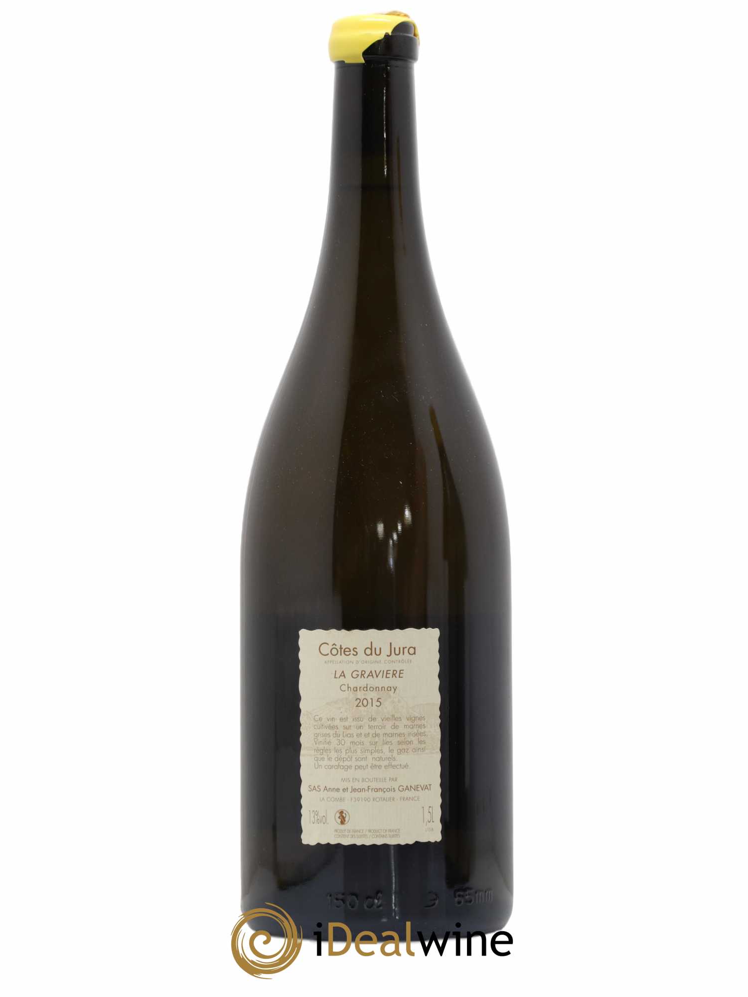 Côtes du Jura La Gravière Anne et Jean François Ganevat (sans prix de réserve) 2015 - Lot de 1 magnum - 1