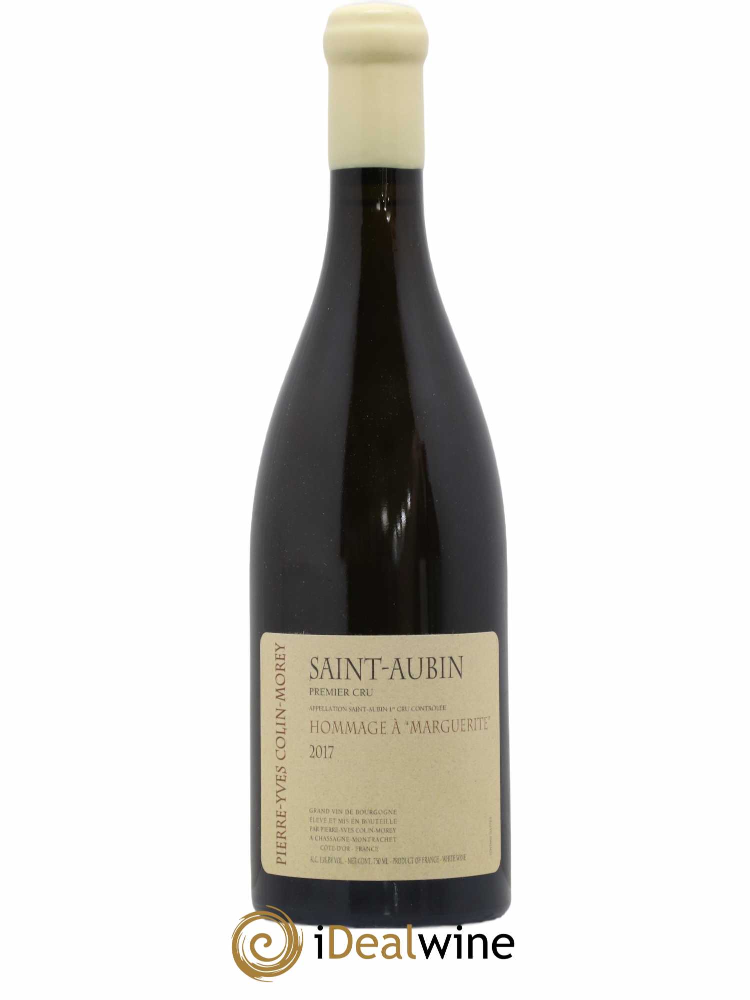 Saint-Aubin 1er Cru Hommage à Marguerite Pierre-Yves Colin Morey 2017 - Lot de 1 bouteille - 0