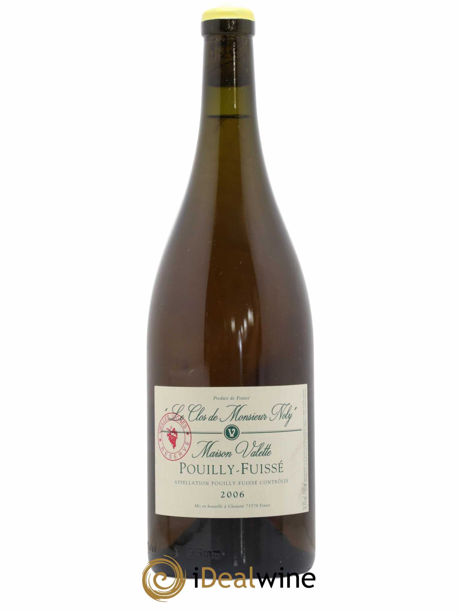 Pouilly-Fuissé Clos de Monsieur Noly Valette (Domaine) 2006 - Lot de 1 magnum - 0
