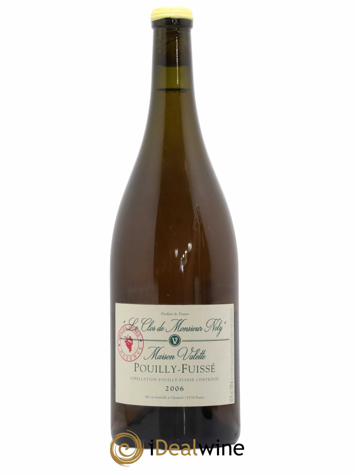 Pouilly-Fuissé Clos de Monsieur Noly Valette (Domaine) 2006 - Lot de 1 magnum - 0