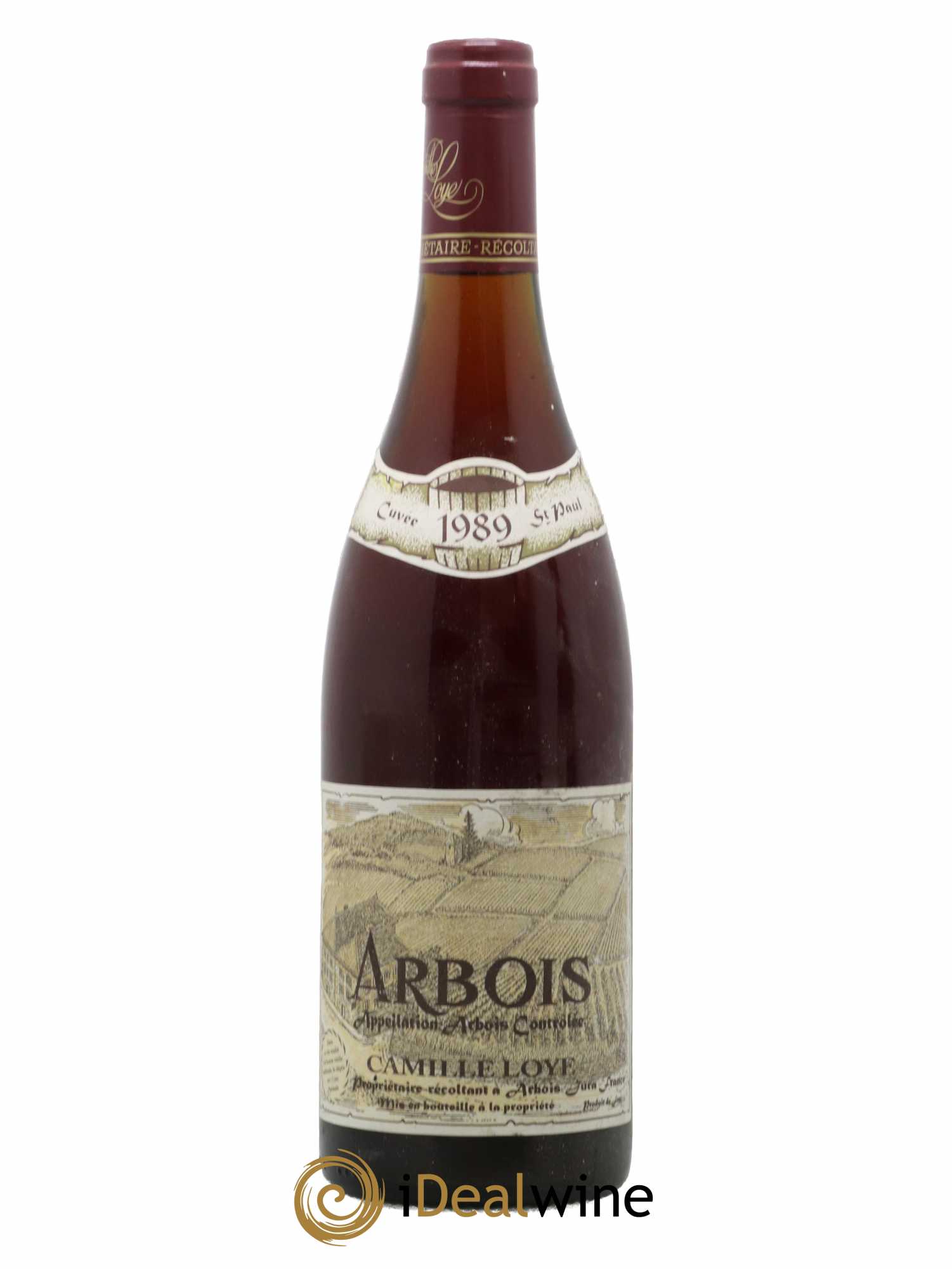 Arbois Trousseau Cuvée St-Paul Camille Loye 1989 - Lot de 1 bouteille - 0