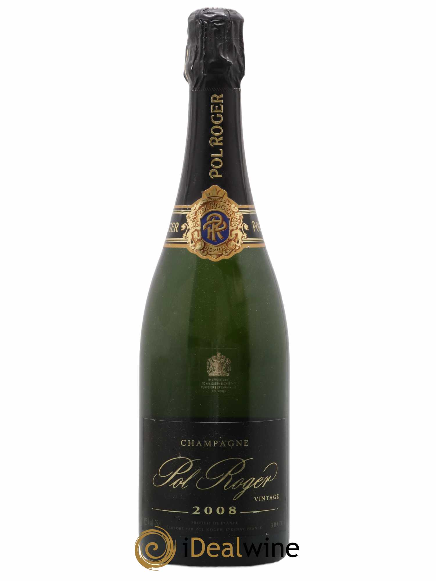 Brut Vintage Pol Roger 2008 - Lot de 1 bouteille - 0
