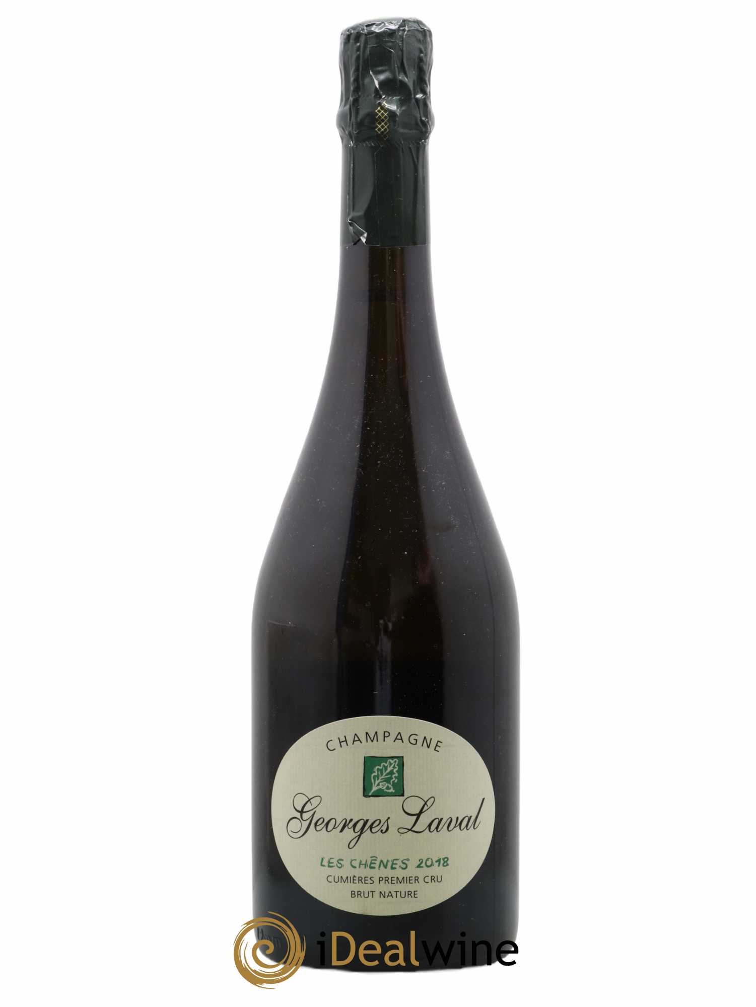 Les Chênes 1er Cru Brut Nature Georges Laval 2018 - Lot de 1 bouteille - 0