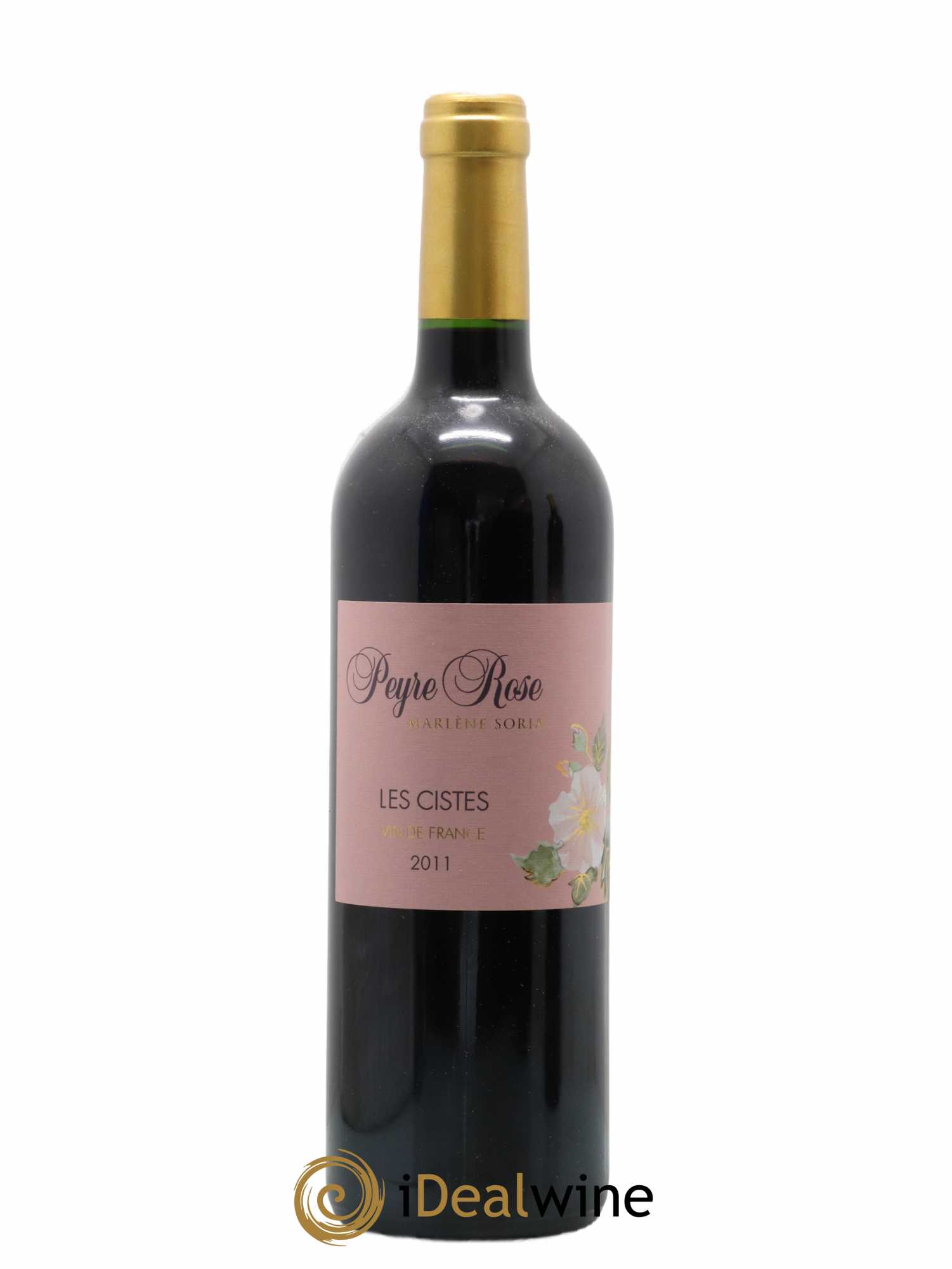 Vin de France (anciennement Coteaux du Languedoc) Domaine Peyre Rose Les Cistes Marlène Soria 2011 - Lot de 1 bouteille - 0