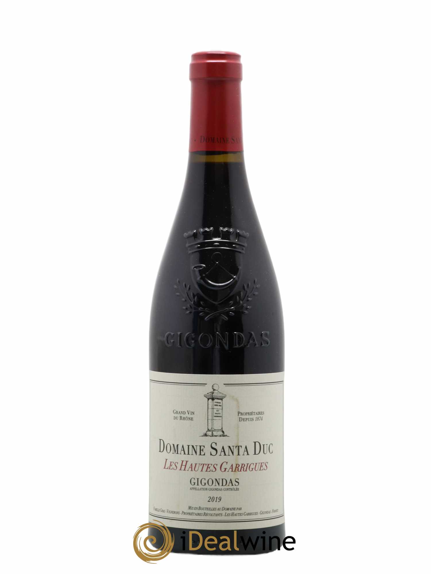 Gigondas Santa Duc (Domaine) Hautes Garrigues Famille Gras 2019 - Lot de 1 bouteille - 0