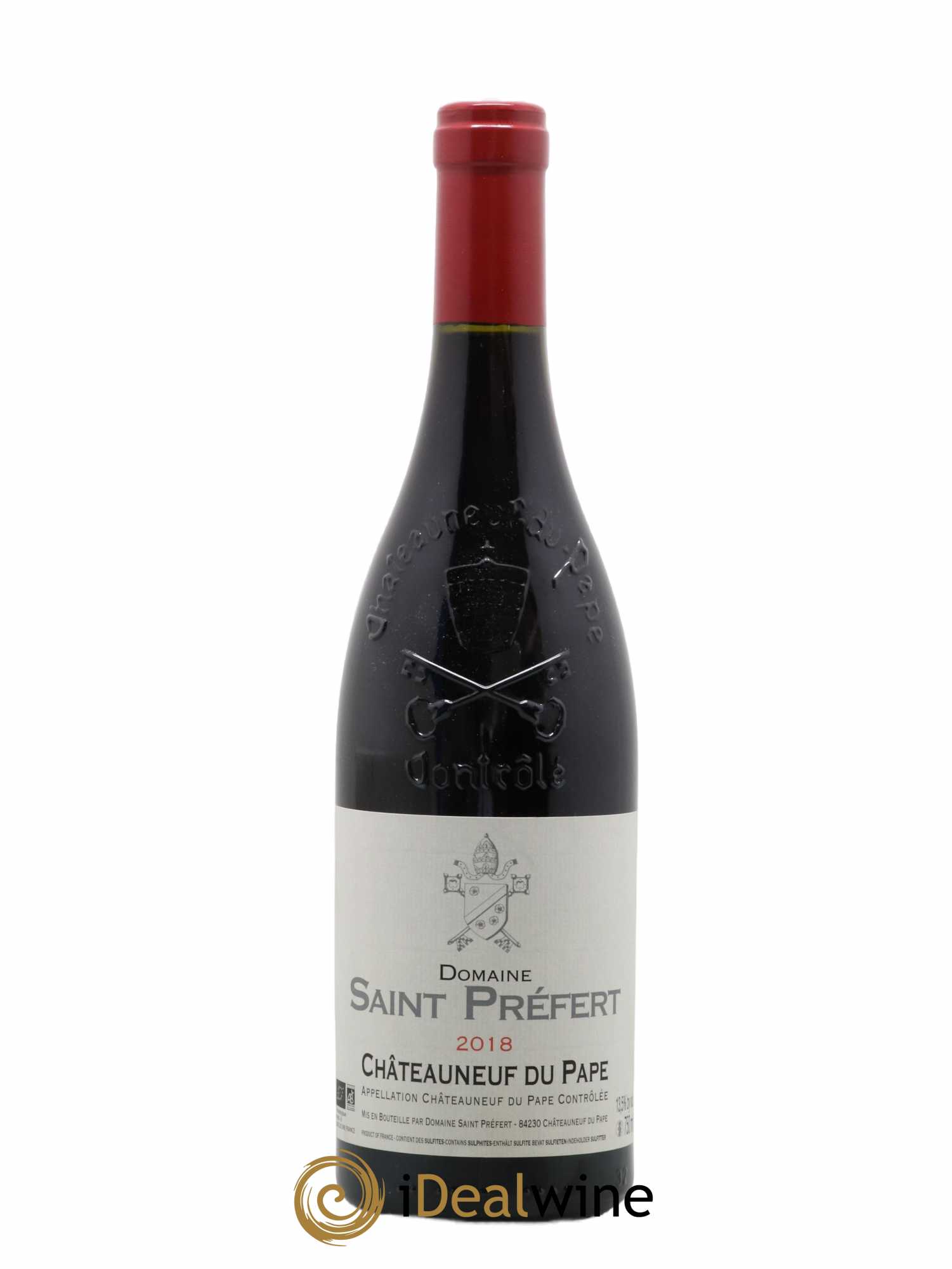 Châteauneuf-du-Pape Domaine Saint-Préfert 2018 - Lot de 1 bouteille - 0