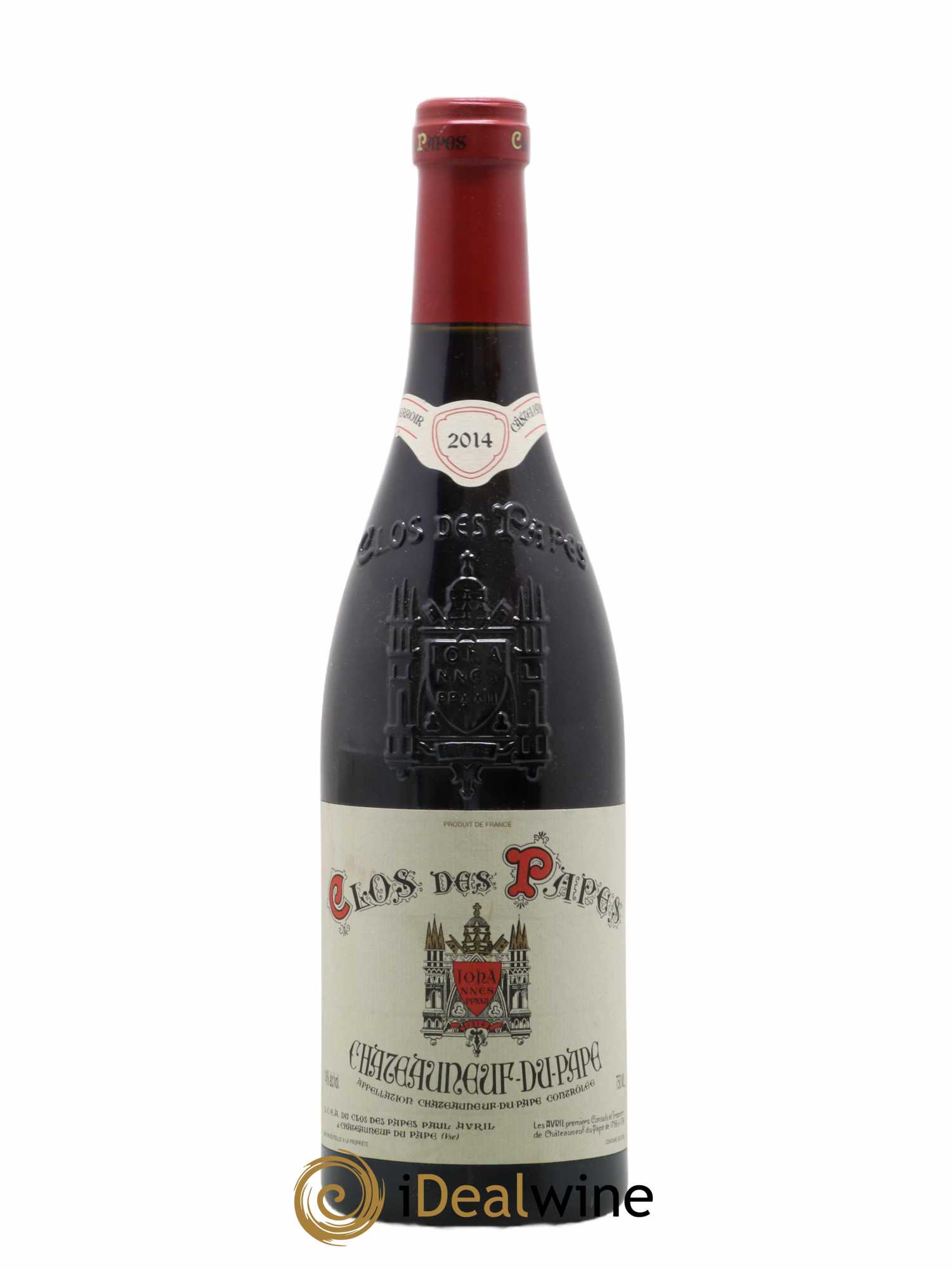 Châteauneuf-du-Pape Clos des Papes - Paul Avril 2014 - Lot de 1 bouteille - 0