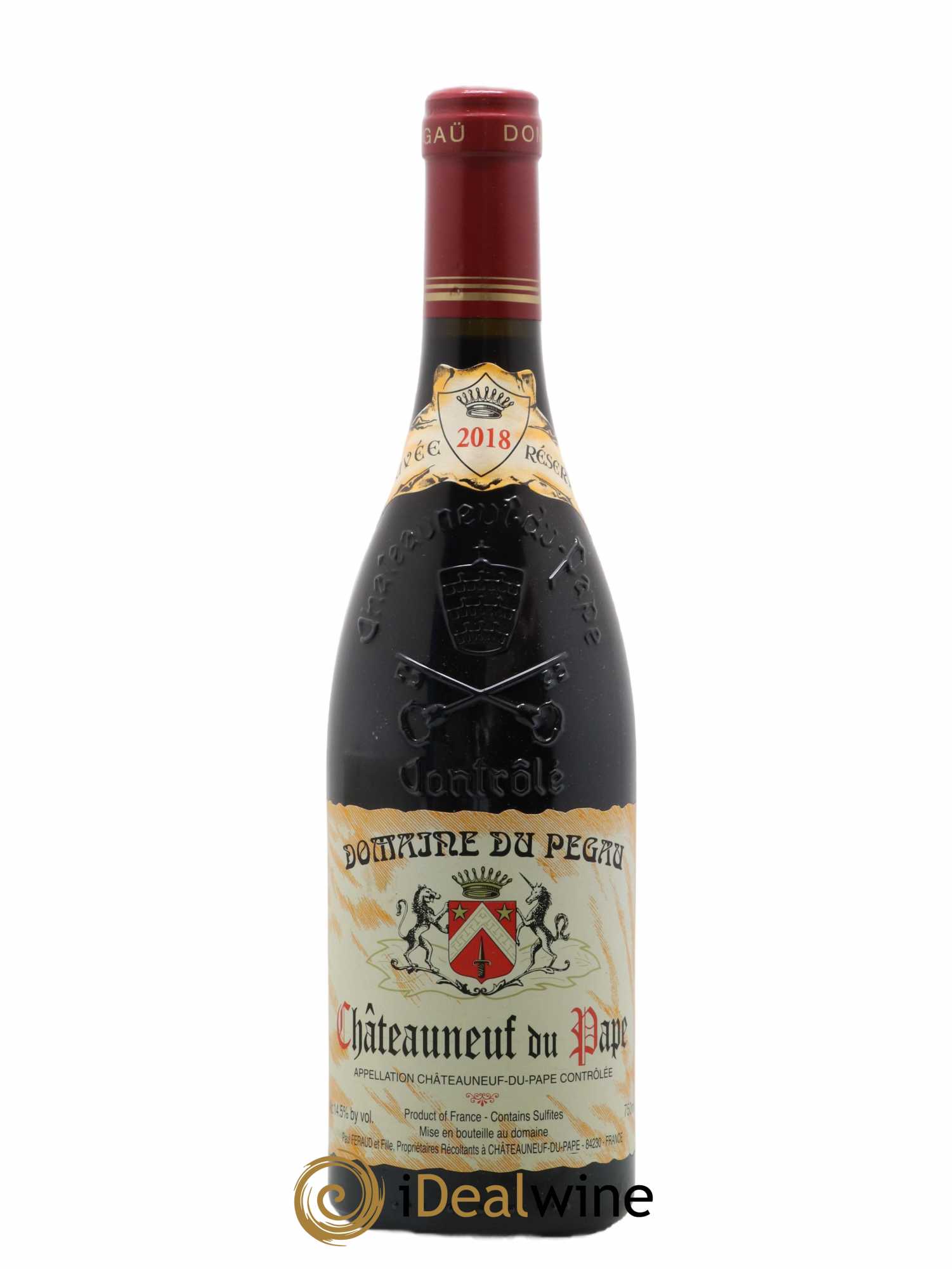 Châteauneuf-du-Pape Domaine du Pégau Cuvée Réservée Paul et Laurence Féraud 2018 - Lot de 1 bouteille - 0