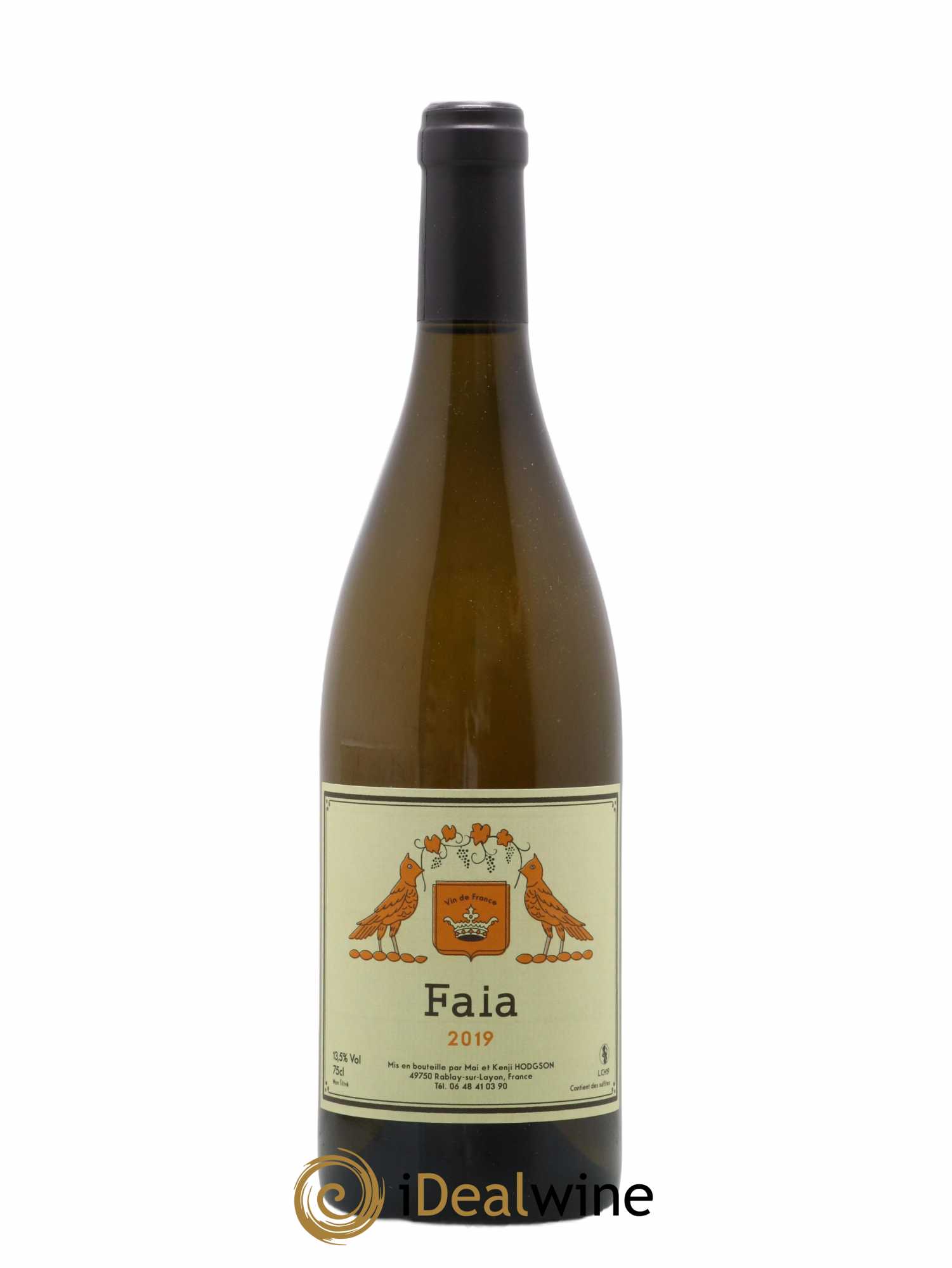 Vin de France Faia Mai & Kenji Hodgson 2019 - Lot de 1 bouteille - 0