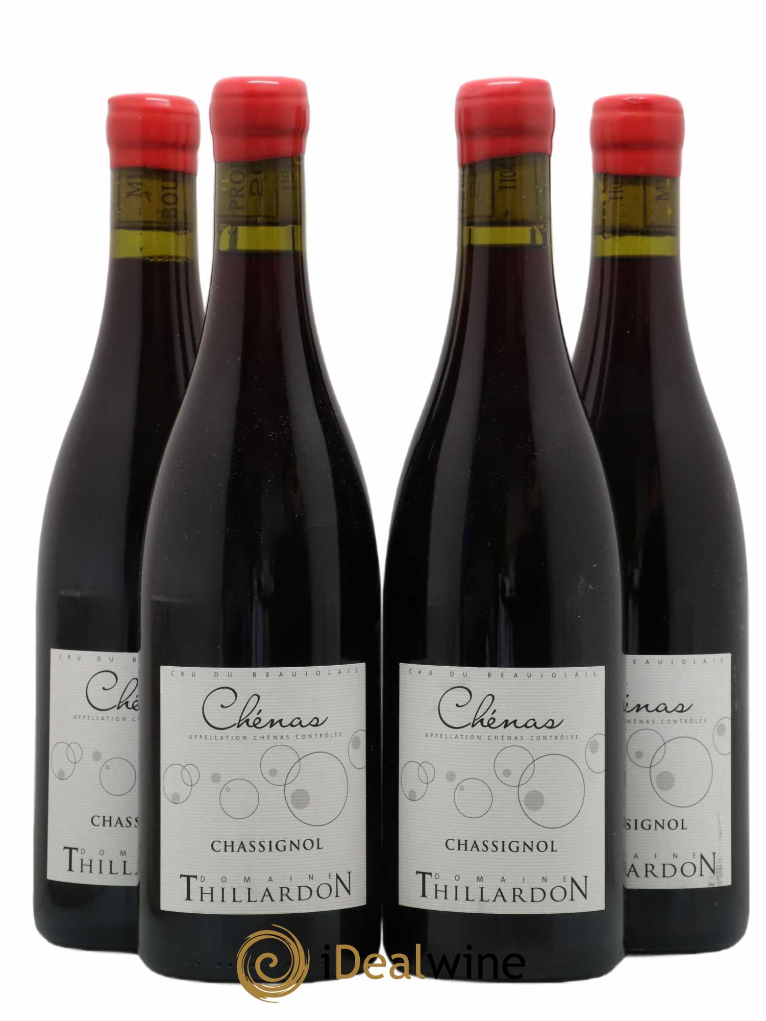 Chénas Chassignol Domaine Thillardon 2018 - Lot de 4 bouteilles - 0