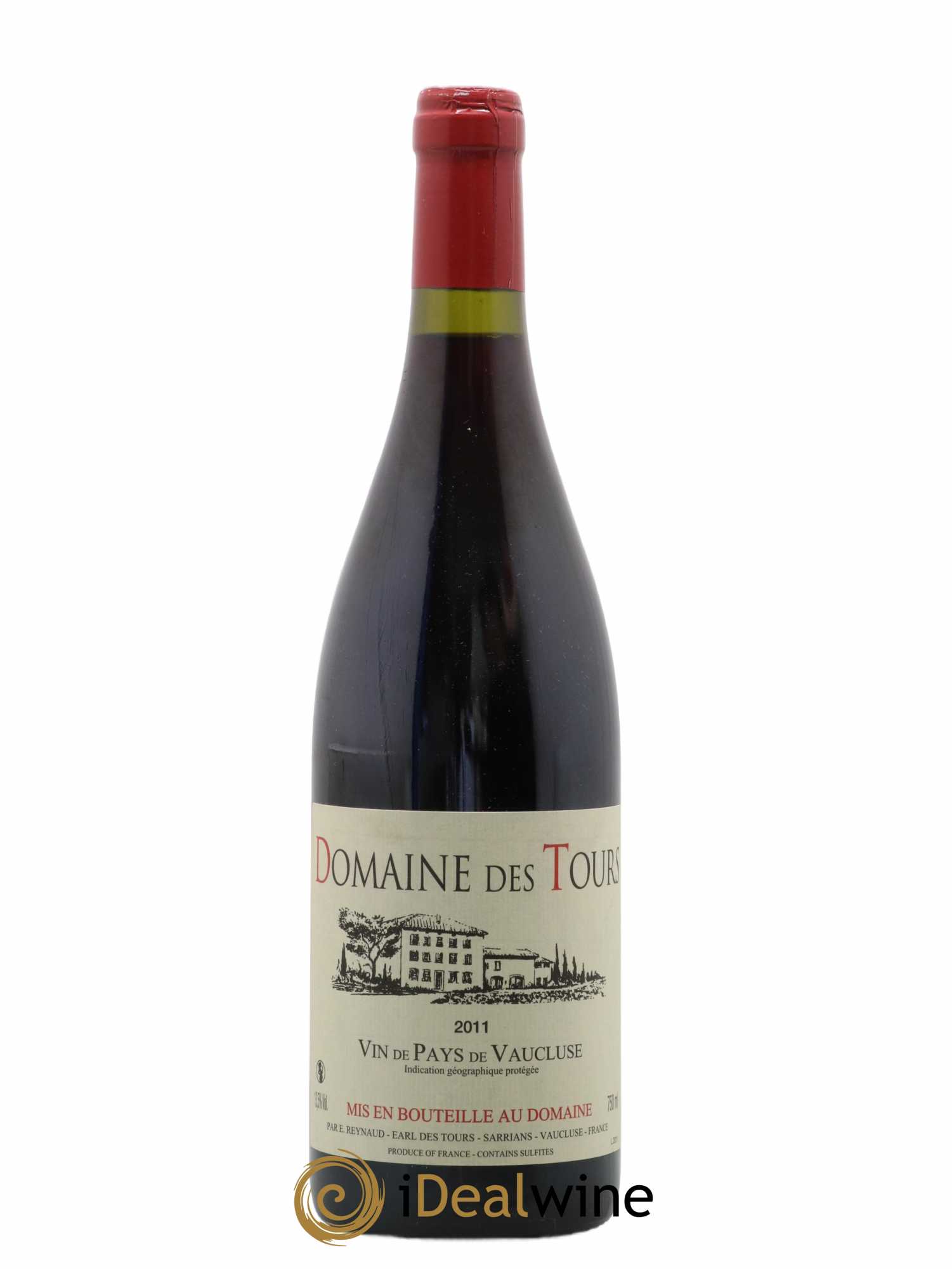 Vaucluse (Vin de Pays de Vaucluse) Domaine des Tours Emmanuel Reynaud 2011 - Lot de 1 bouteille - 0