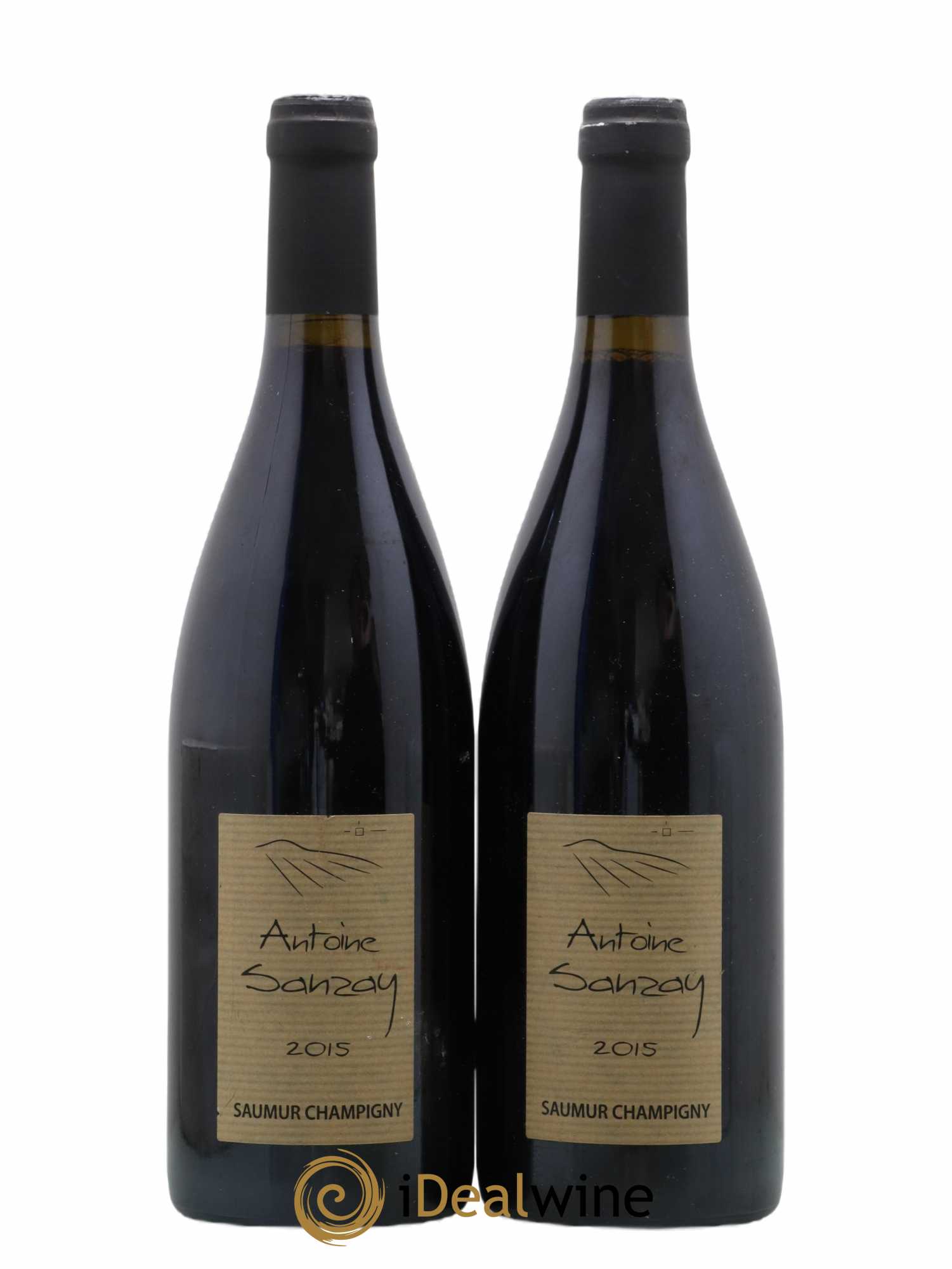 Saumur-Champigny Antoine Sanzay 2015 - Lot de 2 bouteilles - 0