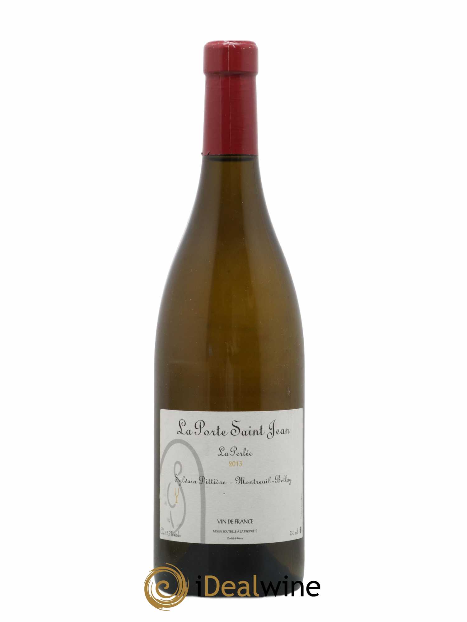 Vin de France La Perlée La Porte Saint Jean 2013 - Lot de 1 bouteille - 0