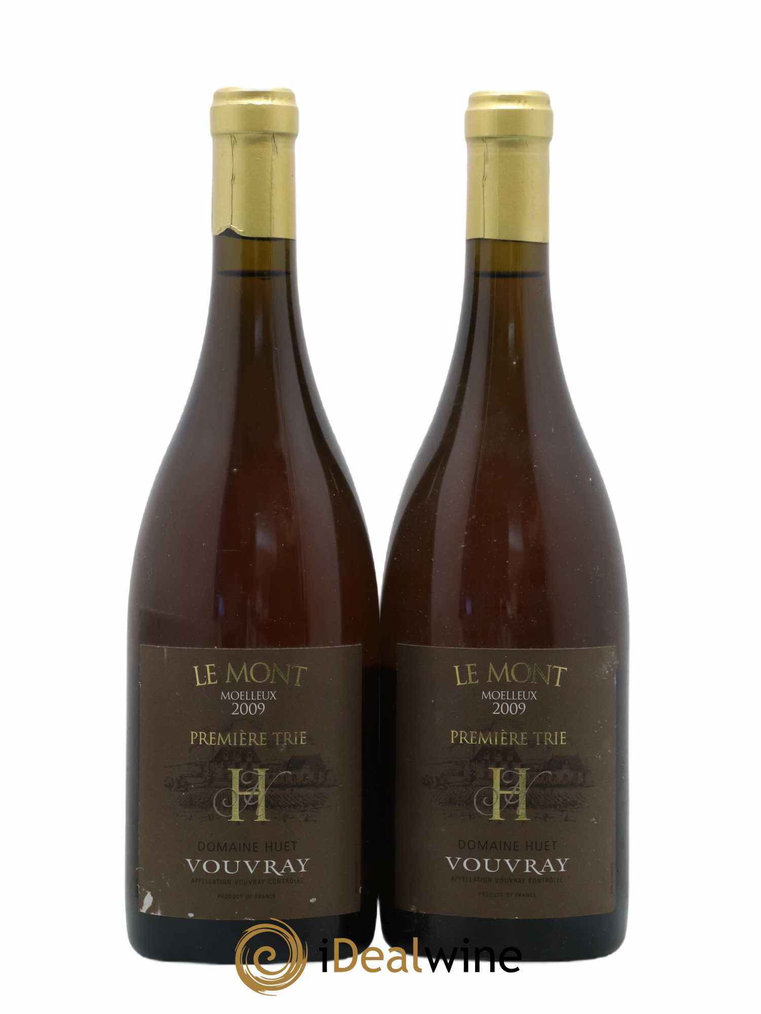 Vouvray Le Mont Moelleux 1ère Trie Domaine Huet 2009 - Lotto di 2 bottiglie - 0