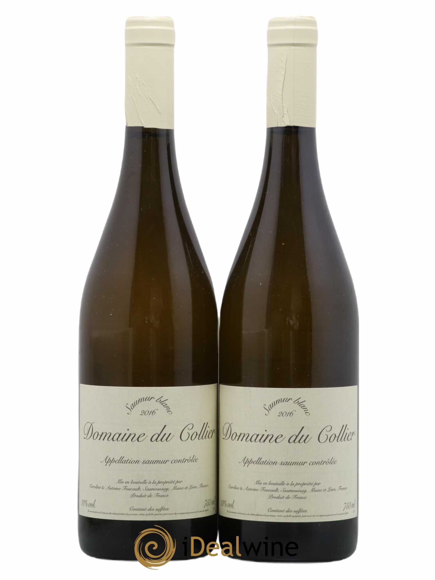 Saumur Domaine du Collier 2016 - Lot de 2 bouteilles - 0