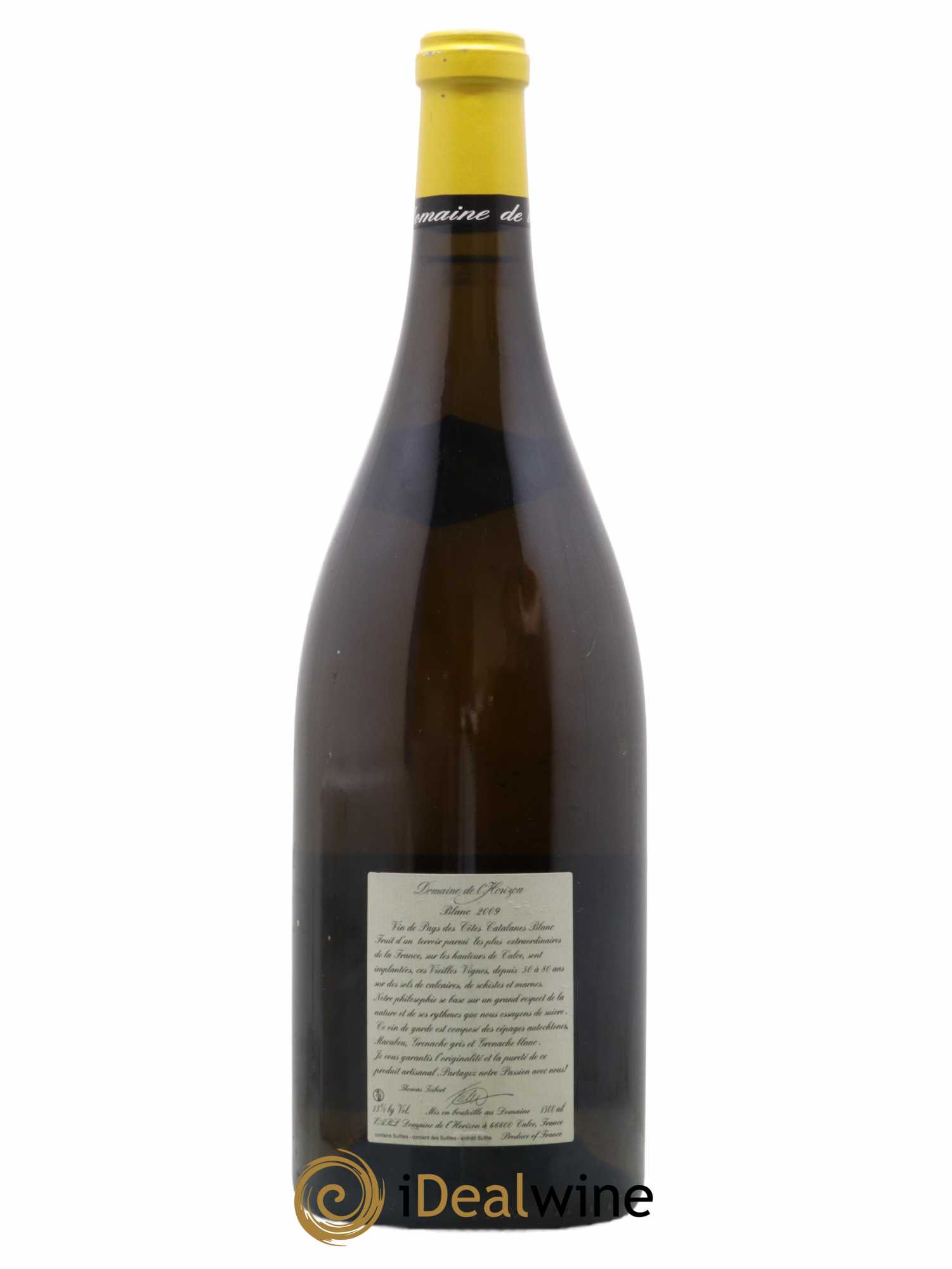 Côtes Catalanes (VDP des Côtes Catalanes) Domaine De L'Horizon 2009 - Lot de 1 magnum - 1