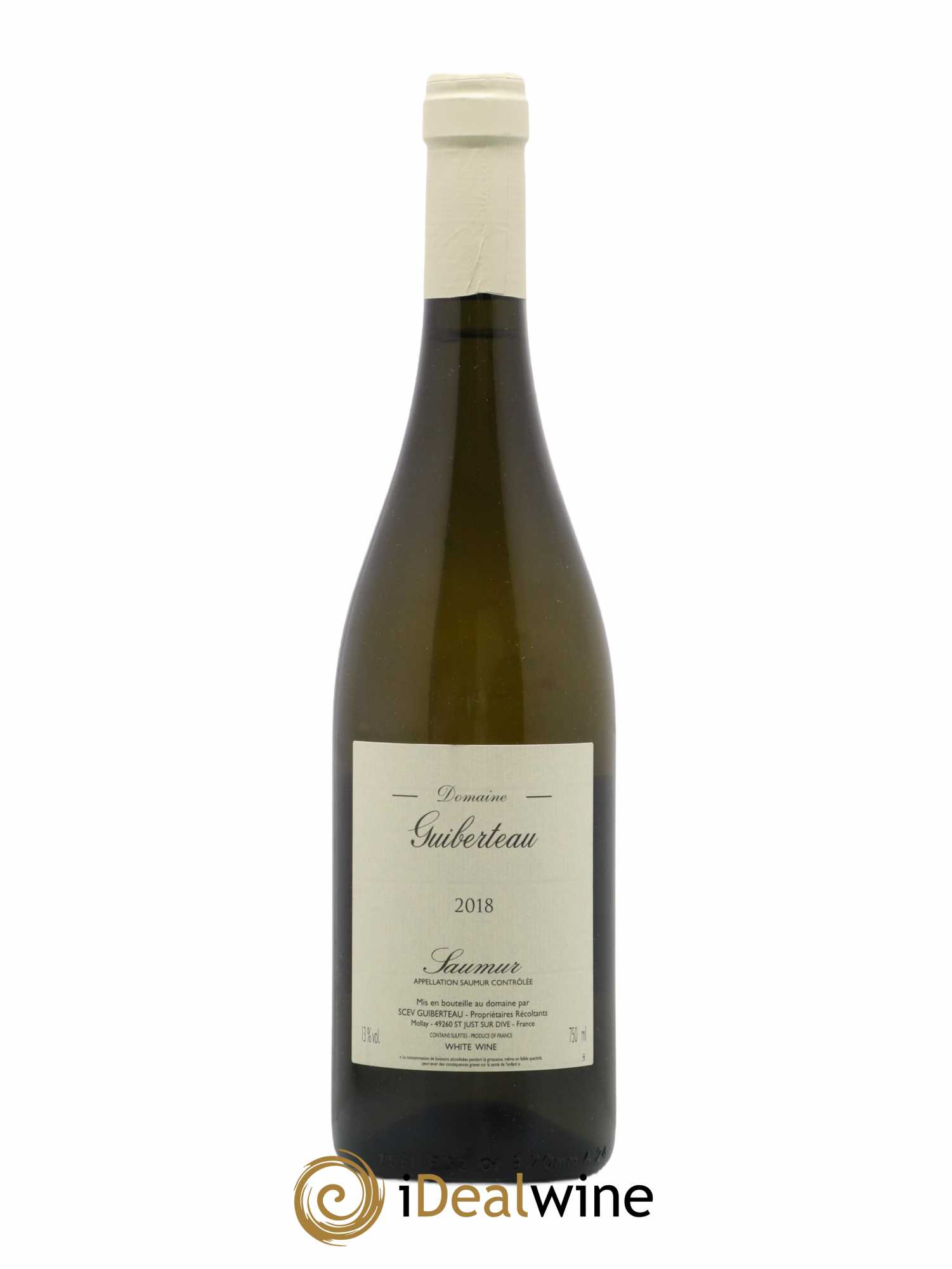 Saumur Domaine Guiberteau 2018 - Lot de 1 bouteille - 0