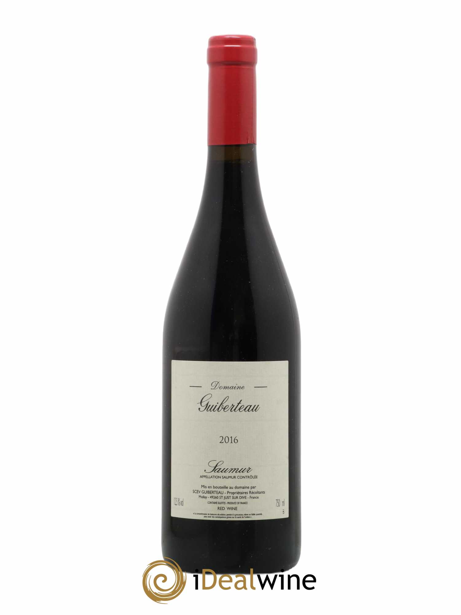 Saumur Domaine Guiberteau 2016 - Lot de 1 bouteille - 0