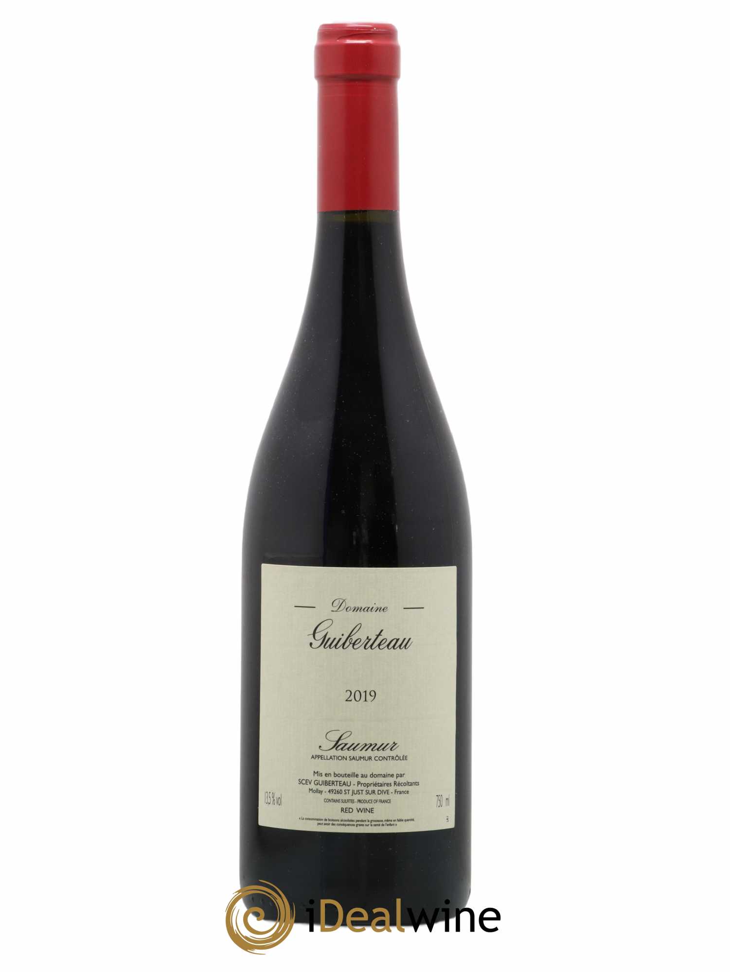 Saumur Domaine Guiberteau 2019 - Lot de 1 bouteille - 0